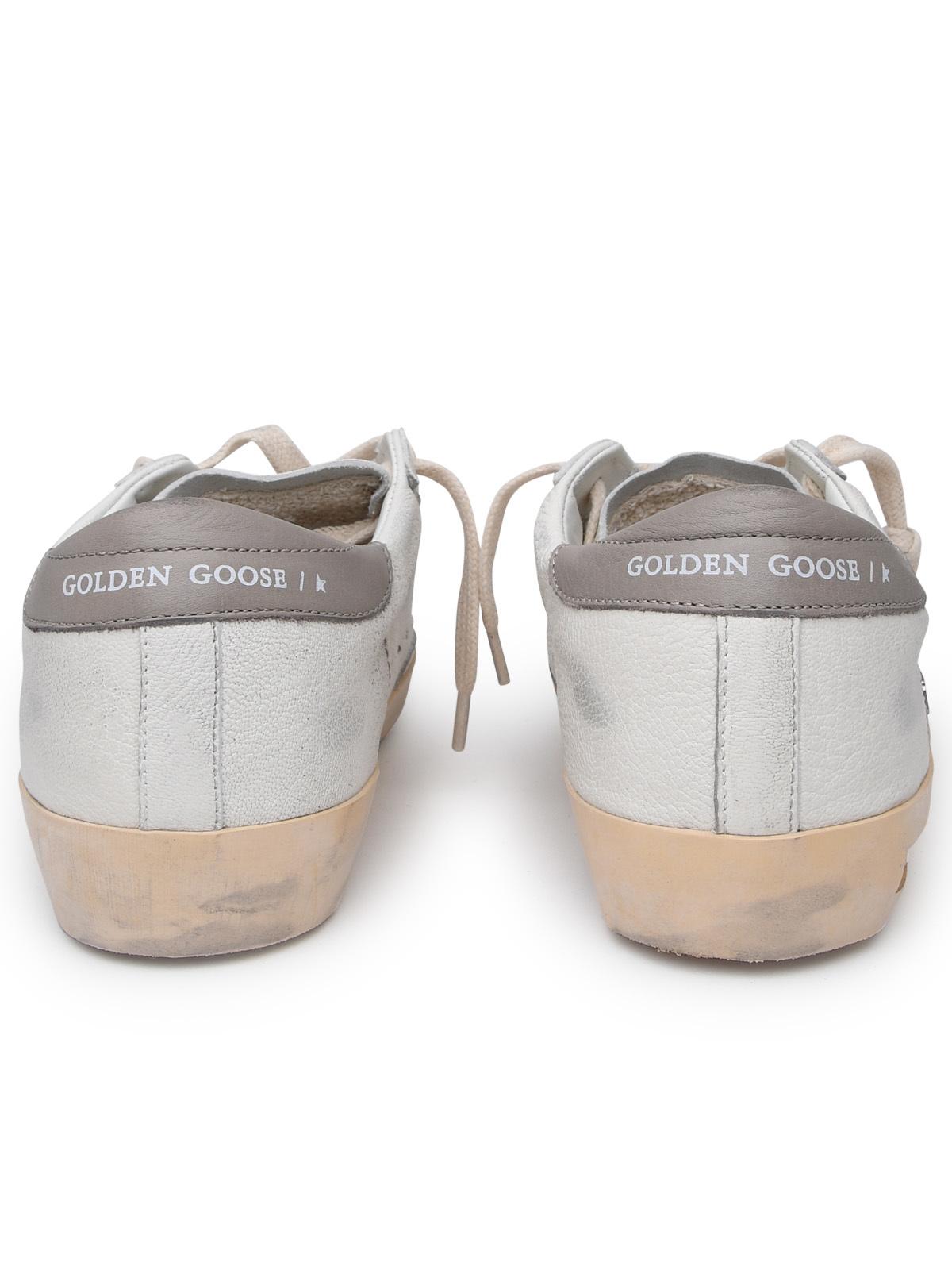 Golden Goose Superstar Sneakers In White Leather Women GOLDEN GOOSE