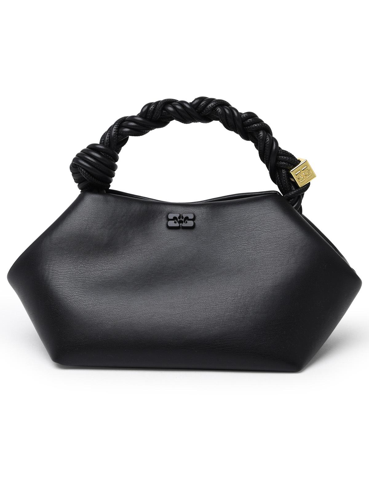 Ganni 'Bou' Bag In Black Recycled Leather Women GANNI