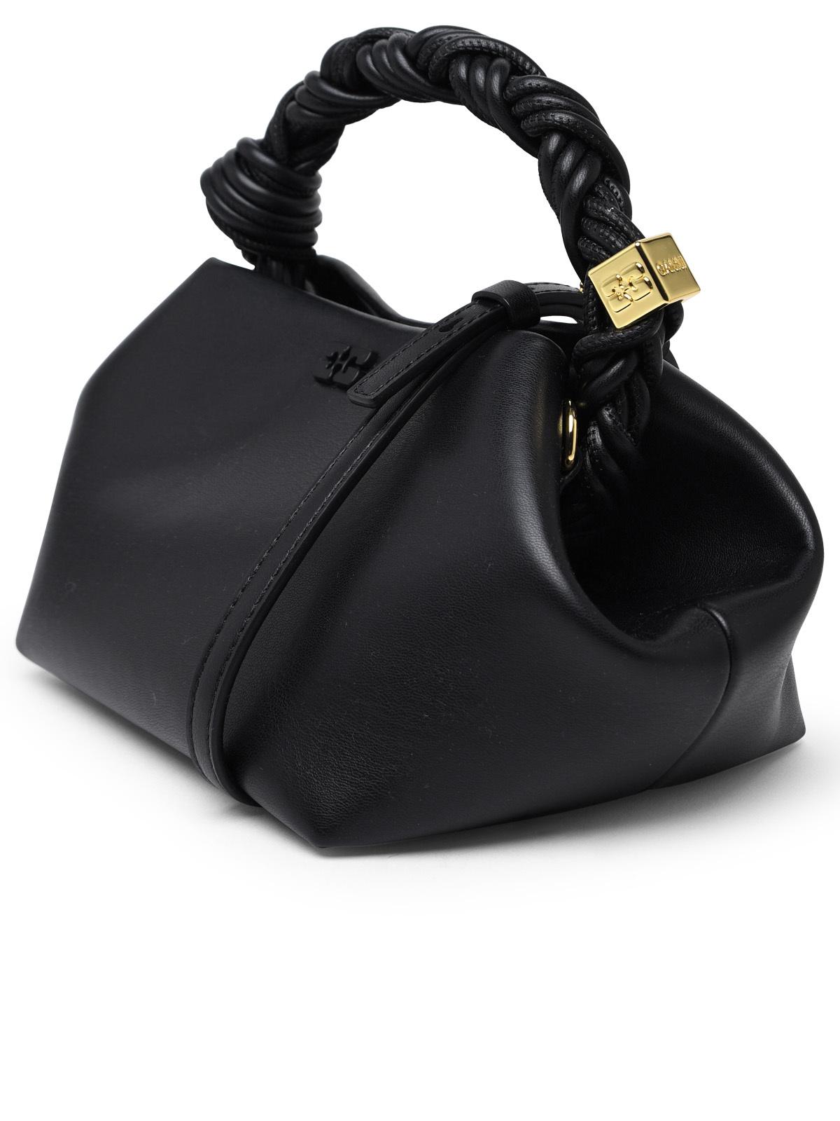 Ganni 'Bou' Bag In Black Recycled Leather Women GANNI