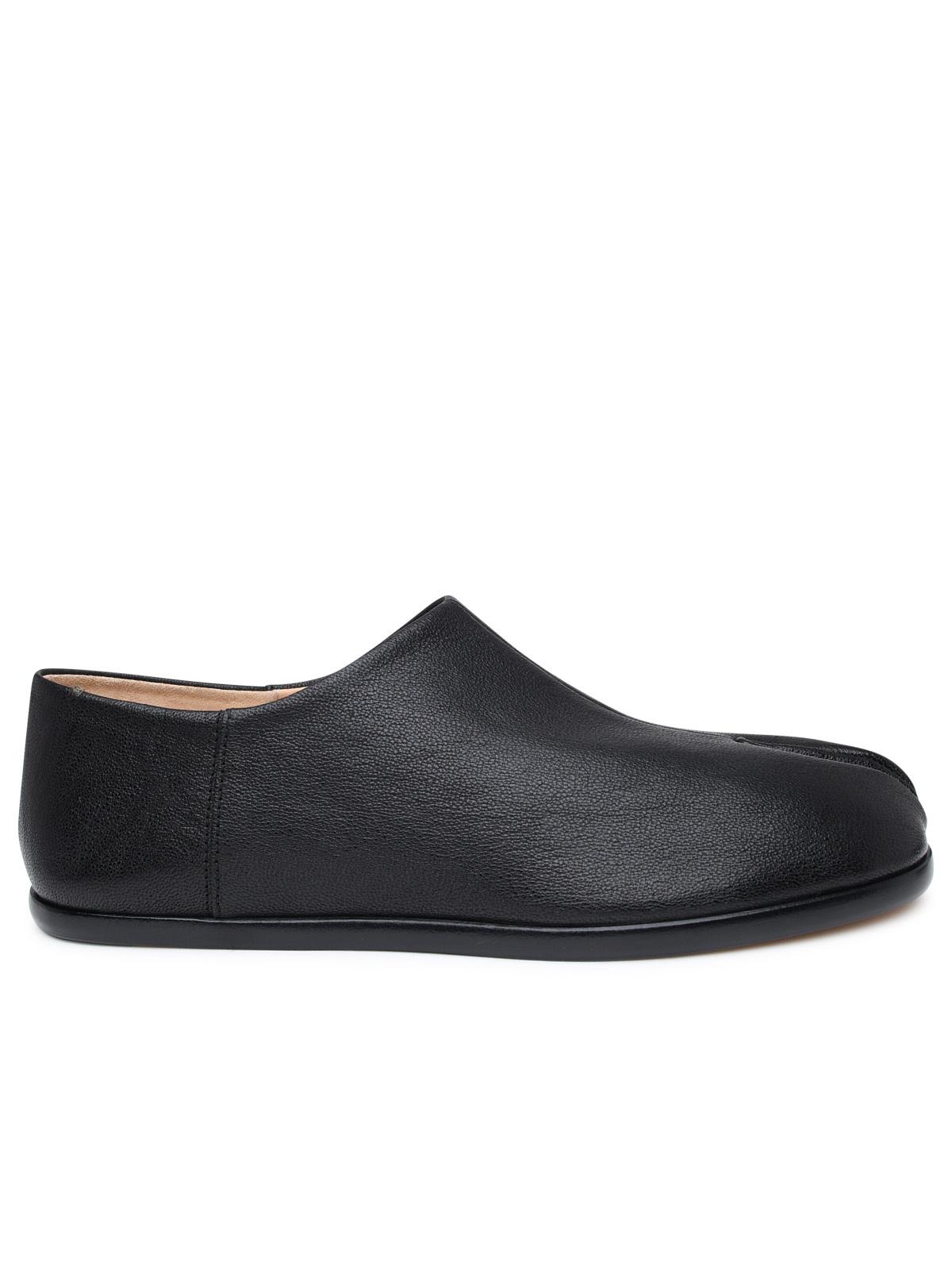Maison Margiela Tabi Loafers In Black Leather Men MAISON MARGIELA