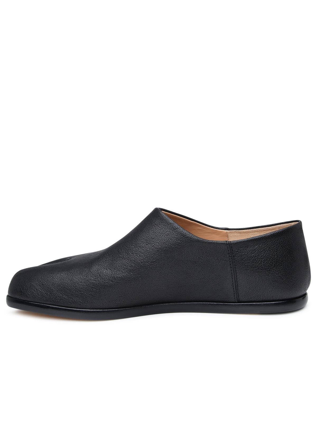Maison Margiela Tabi Loafers In Black Leather Men MAISON MARGIELA