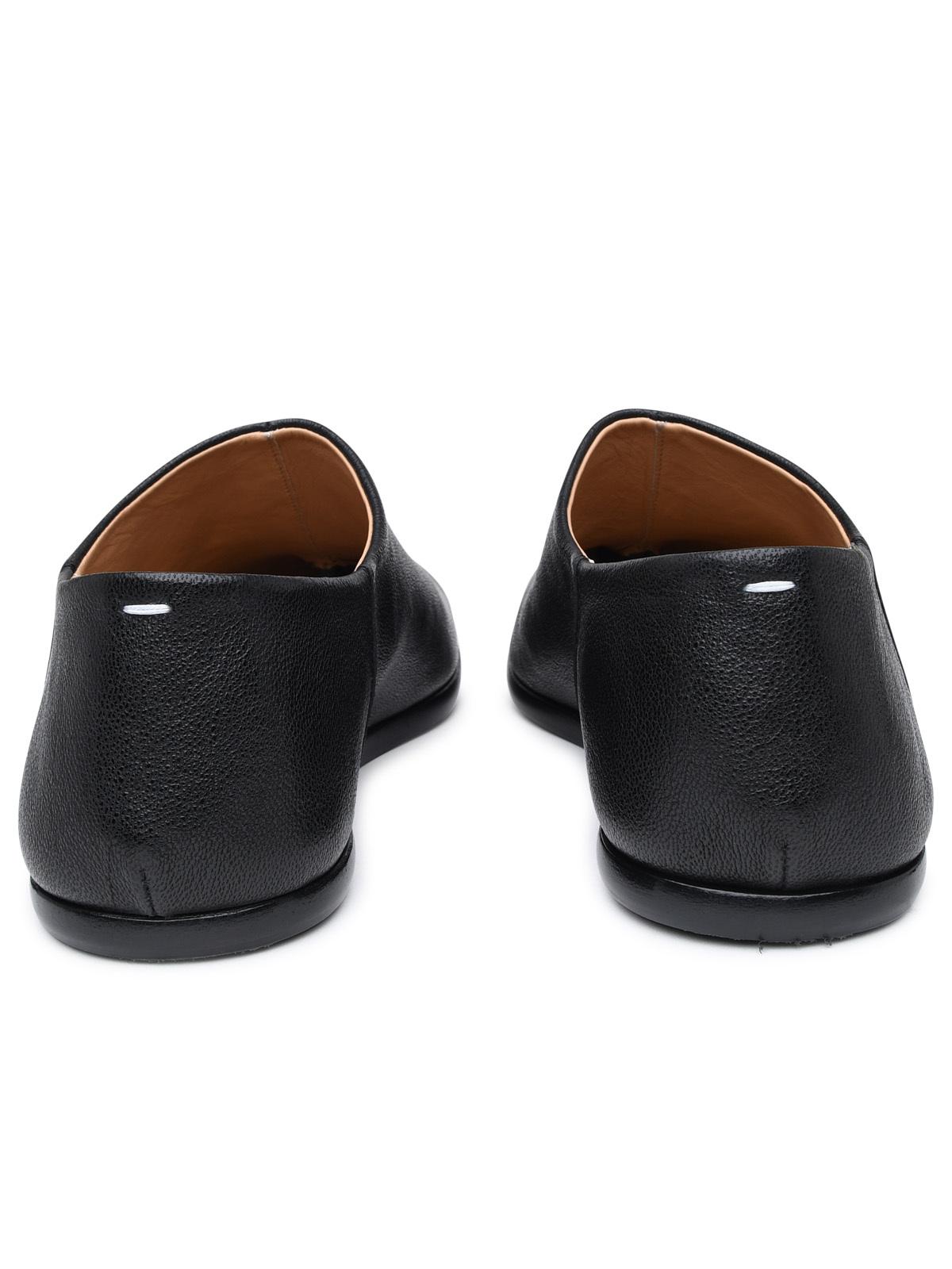 Maison Margiela Tabi Loafers In Black Leather Men MAISON MARGIELA