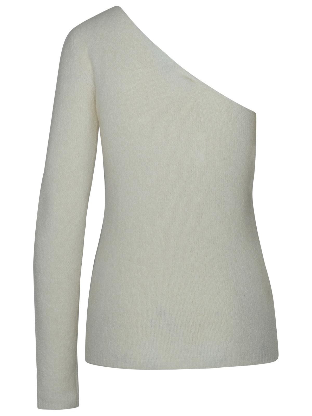 Lisa Yang Forrest Sweater In White Cashmere Woman