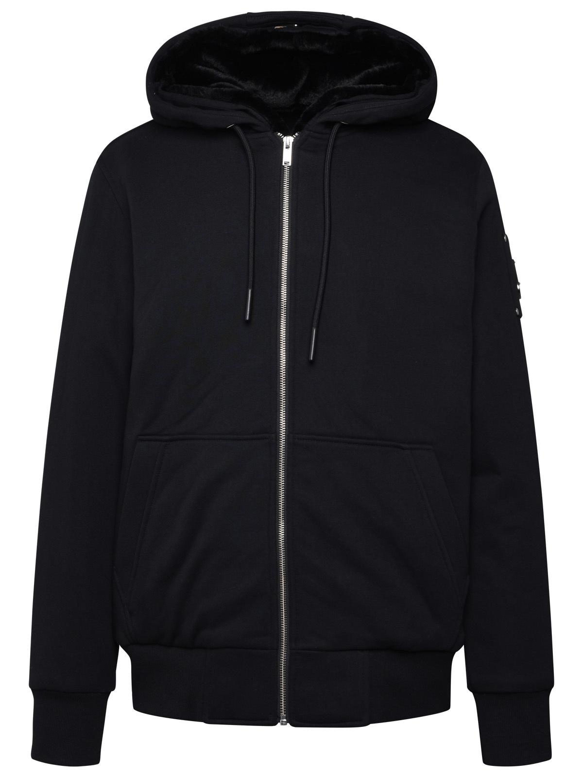 Moose Knuckles Classic Bunny 3 Jacket In Black Cotton Blend Men MOOSE KNUCKLES