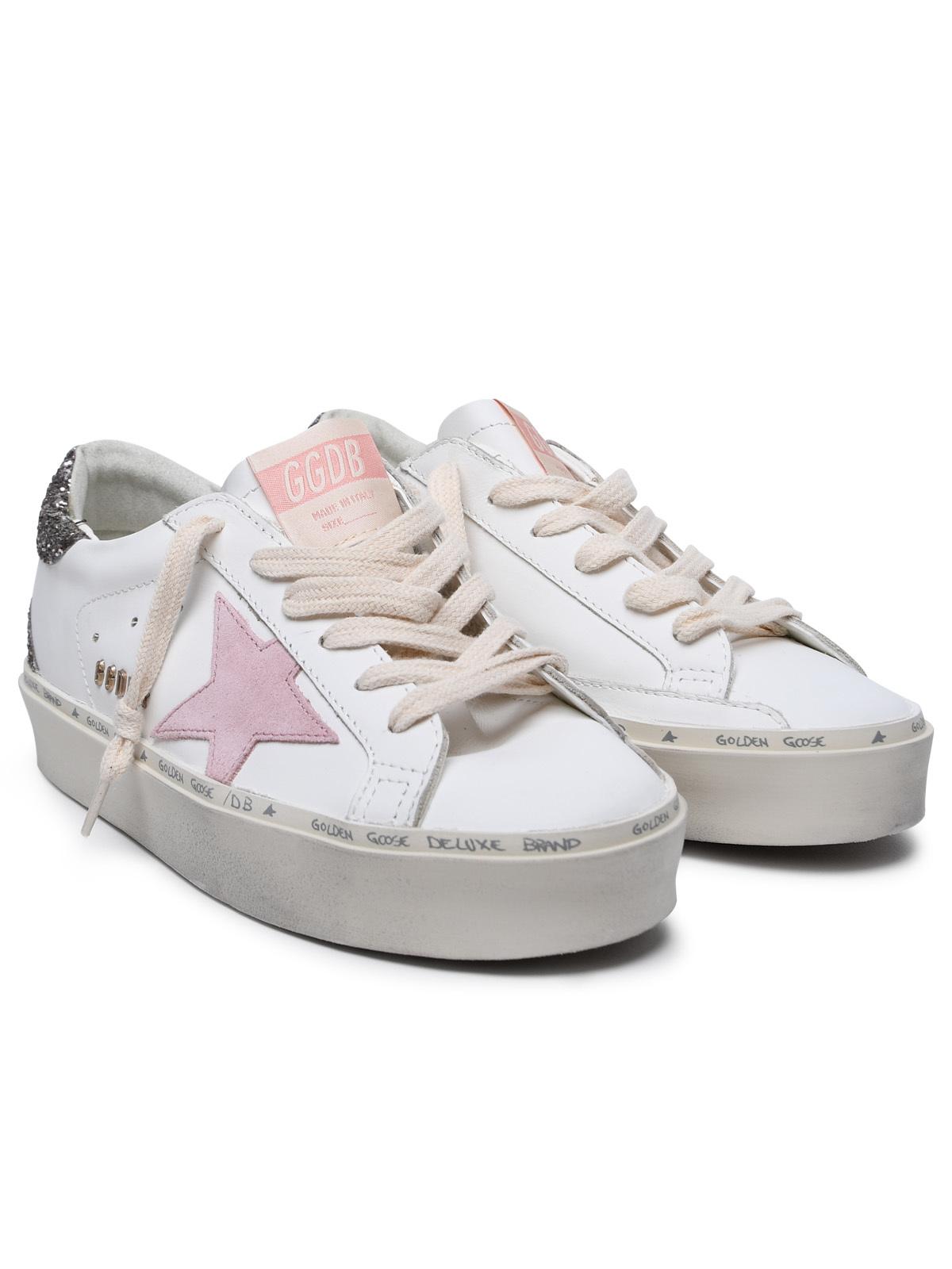 Golden Goose 'Hi Star Classic' White Leather Sneakers Women GOLDEN GOOSE