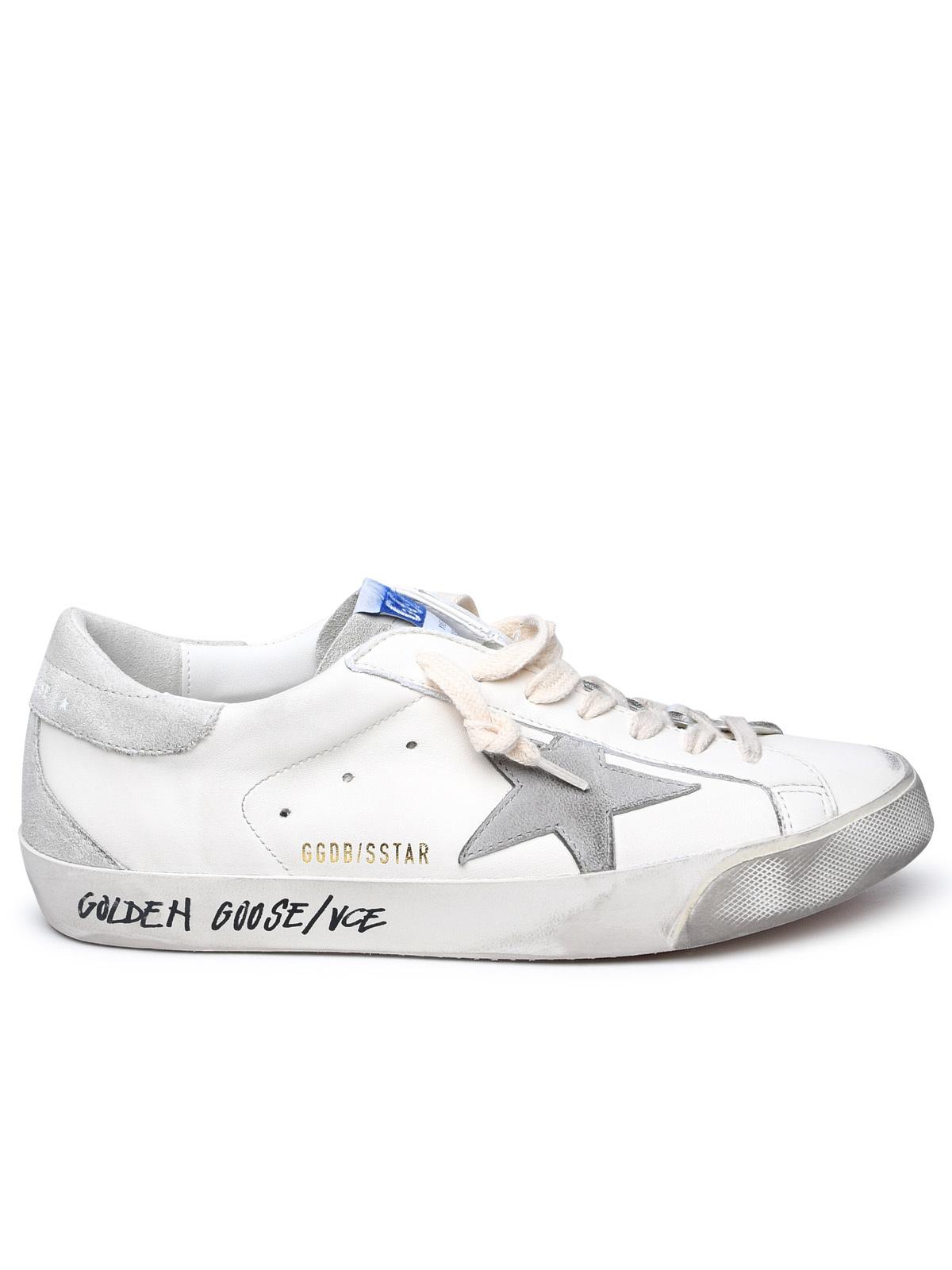 Golden Goose White Leather Sneakers Men GOLDEN GOOSE