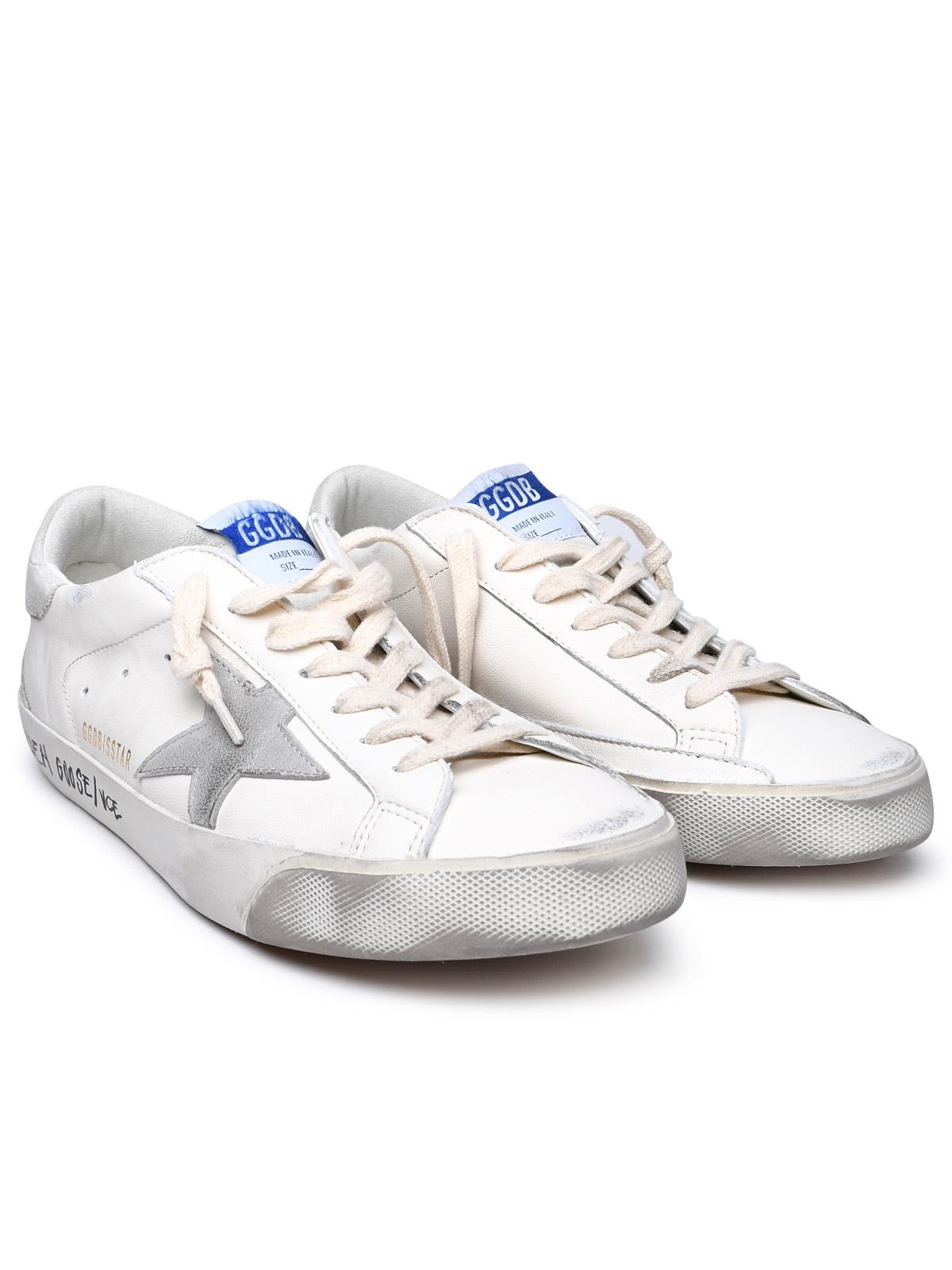Golden Goose White Leather Sneakers Men GOLDEN GOOSE