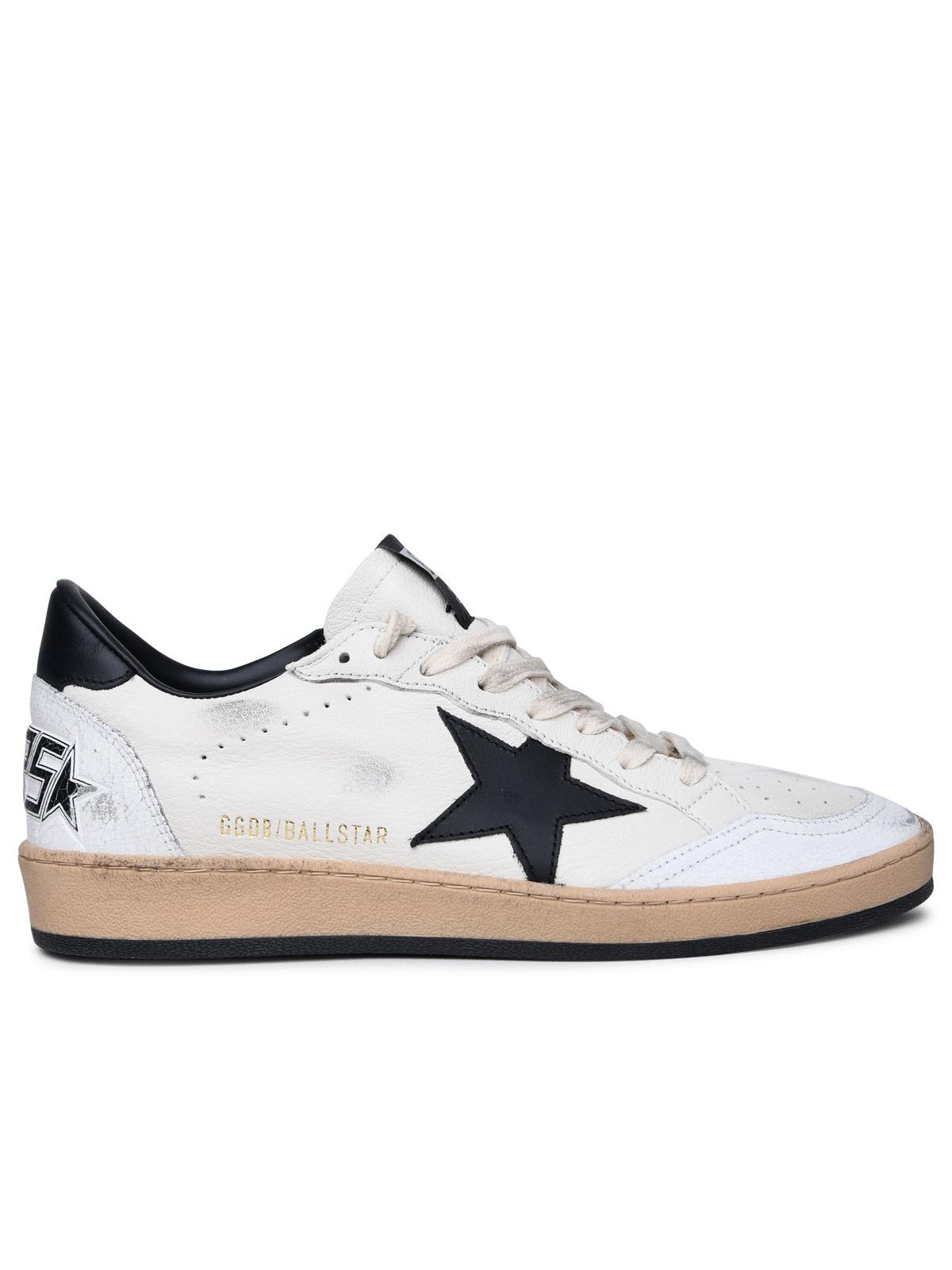 Golden Goose 'Ball Star' White Leather Sneakers Men GOLDEN GOOSE