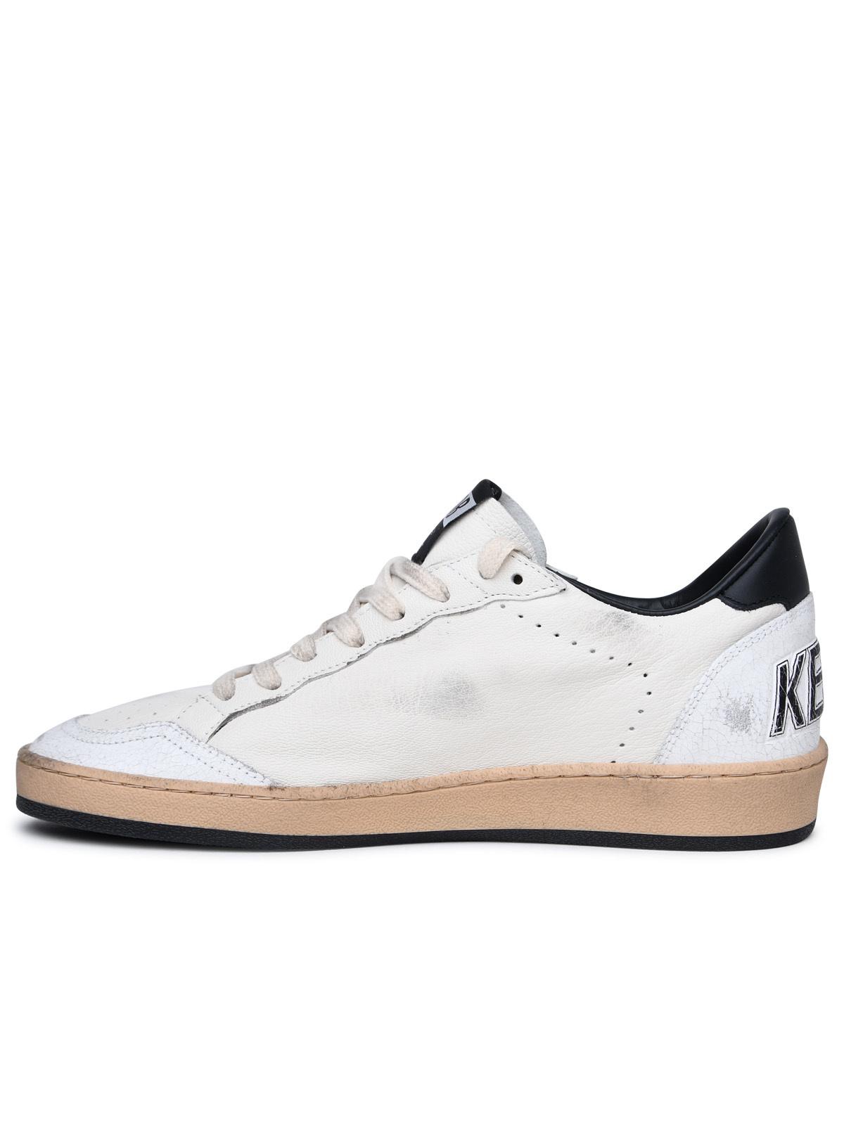 Golden Goose 'Ball Star' White Leather Sneakers Men GOLDEN GOOSE