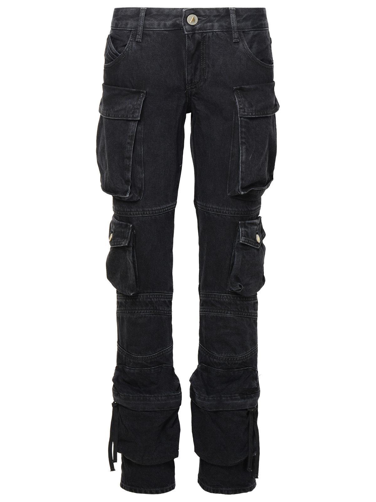 The Attico 'Essie' Black Cotton Jeans Women THE ATTICO
