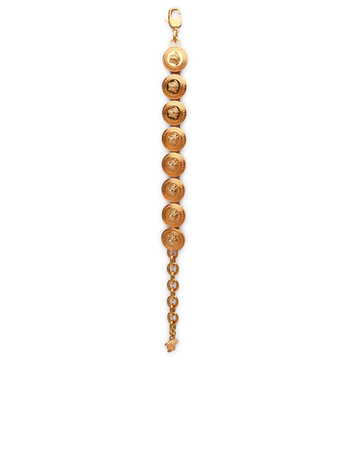Versace 'Tribute Medusa' Gold Metal Bracelet Women VERSACE