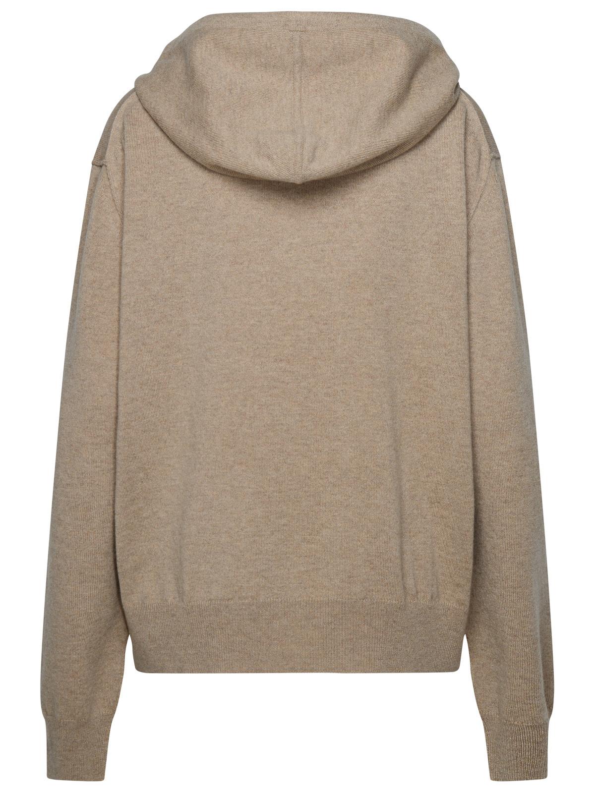 Maison Margiela Taupe Cashmere Blend Sweater Women MAISON MARGIELA