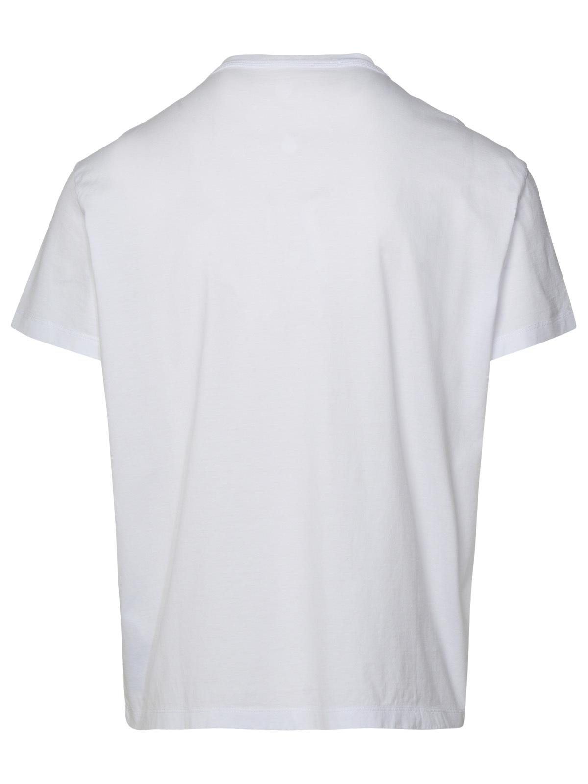 Maison Margiela White Cotton T-Shirt Men MAISON MARGIELA