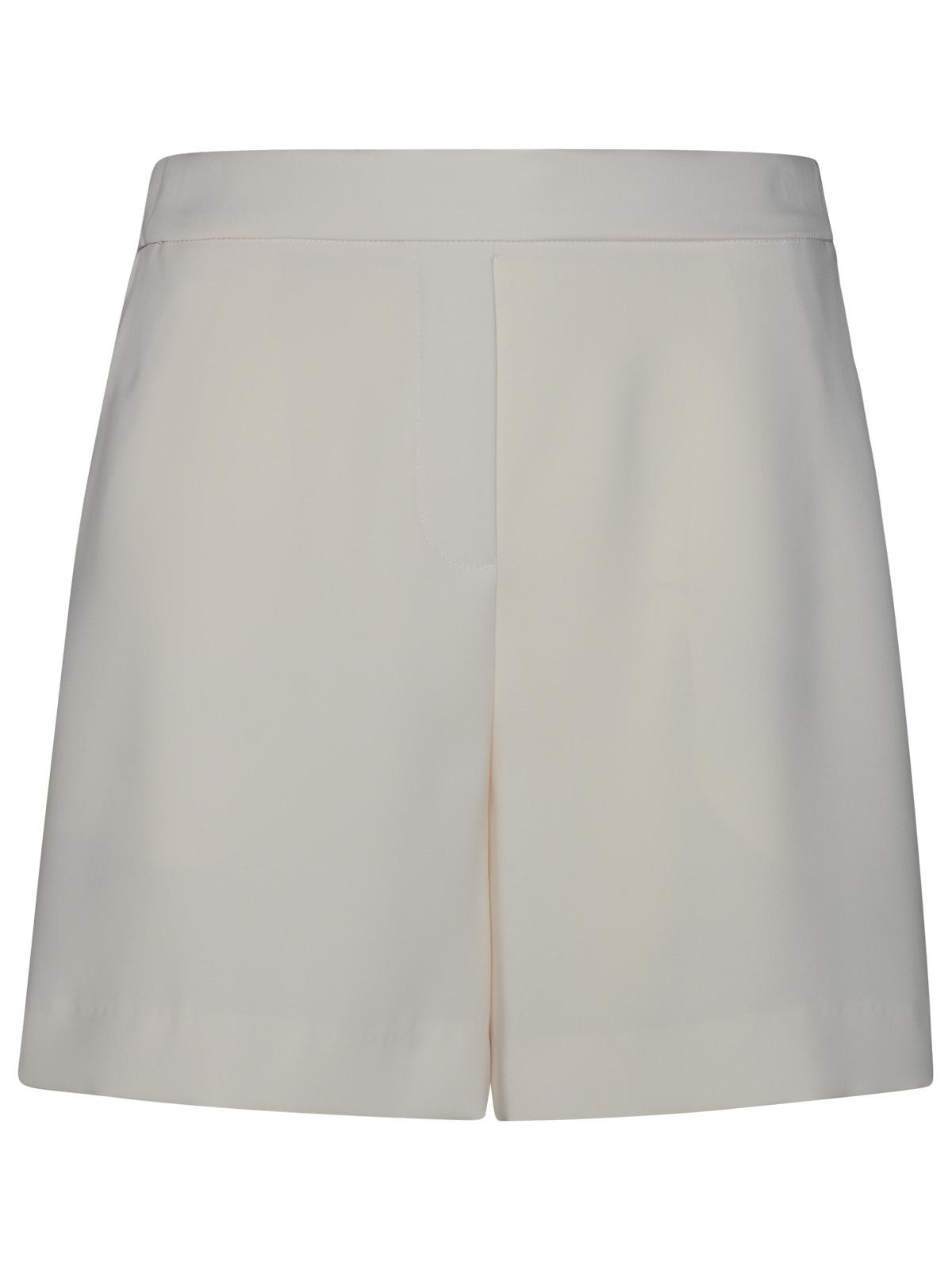 P.A.R.O.S.H. 'Panty' Cream Polyester Shorts Women P.A.R.O.S.H.