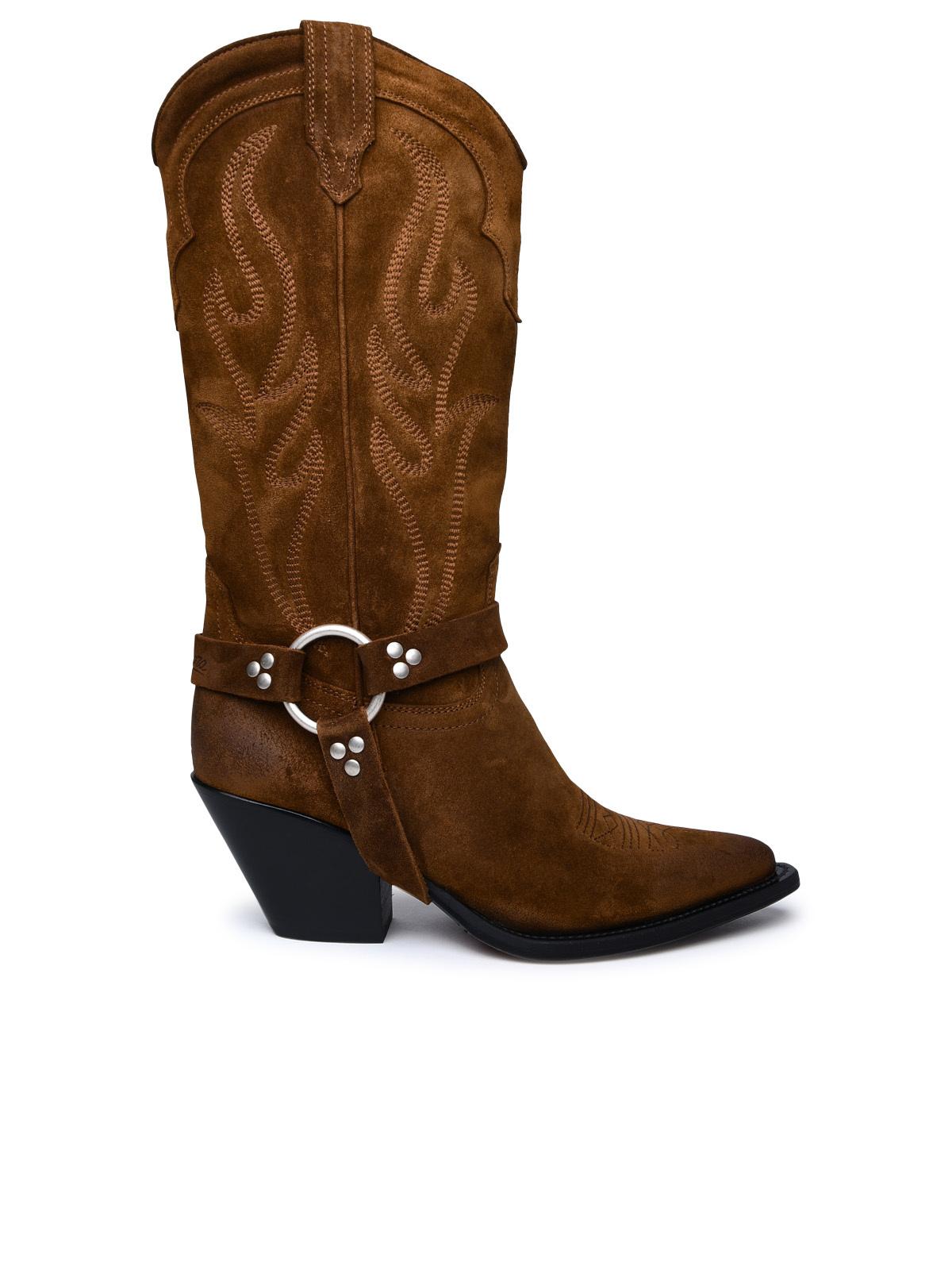 Sonora Woman Sonora Brown Suede Boots