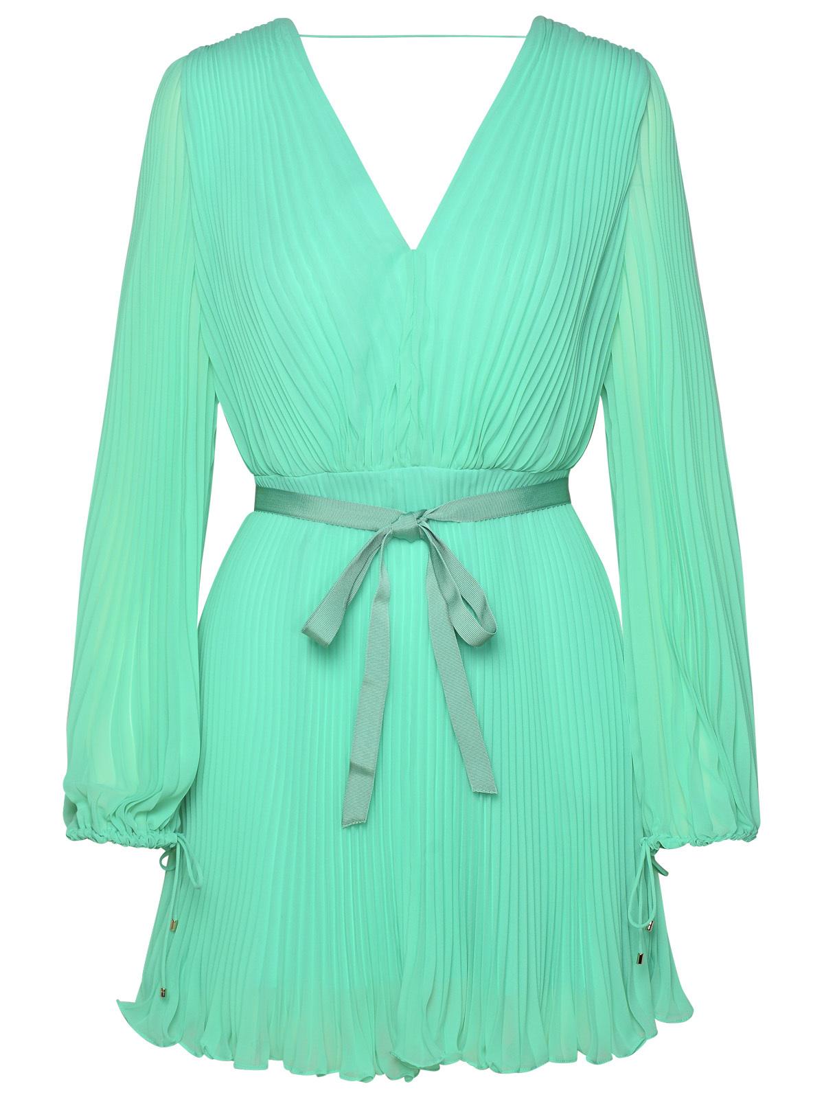 Max Mara 'Visita' Green Polyester Dress Women MAX MARA