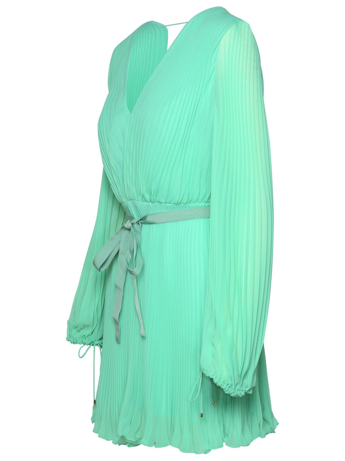 Max Mara 'Visita' Green Polyester Dress Women MAX MARA