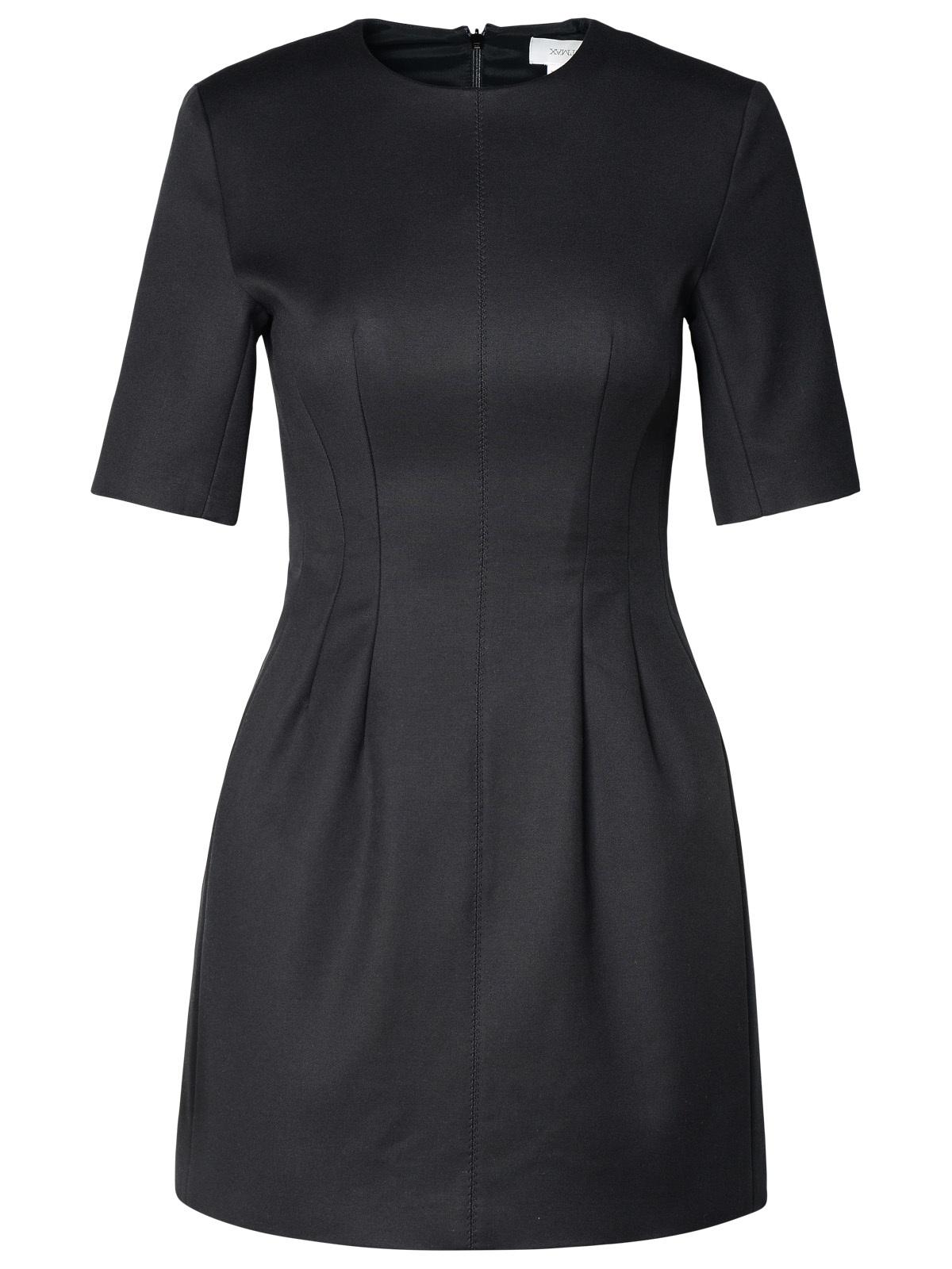 Sportmax 'Colomba' Black Cotton Blend Dress Women SPORTMAX