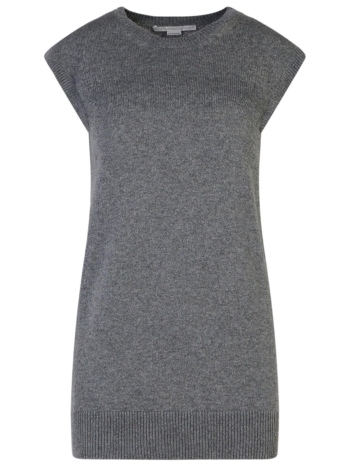 Stella Mccartney 'Stella Mccartney' Sleeveless Grey Cashmere Sweater Women STELLA MCCARTNEY