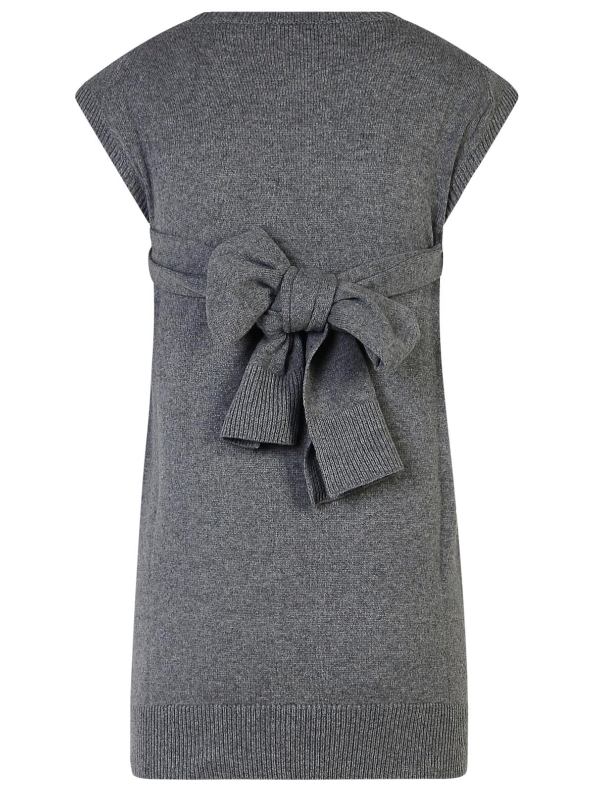 Stella Mccartney 'Stella Mccartney' Sleeveless Grey Cashmere Sweater Women STELLA MCCARTNEY