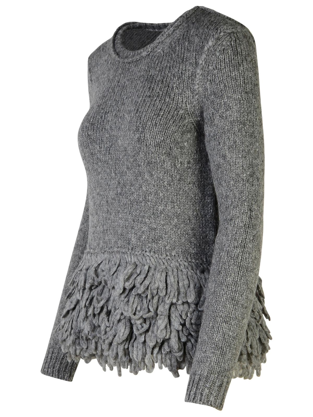 Stella Mccartney Grey Alpaca Blend Sweaters Women STELLA MCCARTNEY