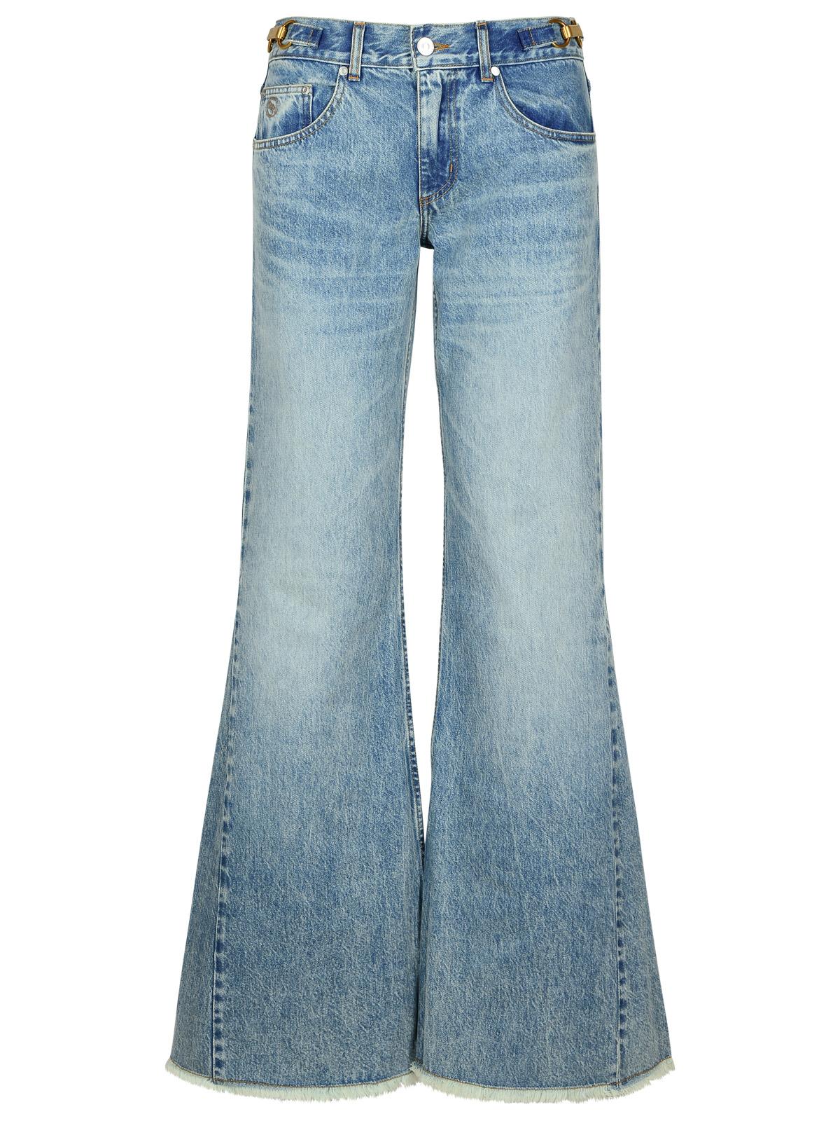 Stella Mccartney Light Blue Cotton Jeans Women STELLA MCCARTNEY