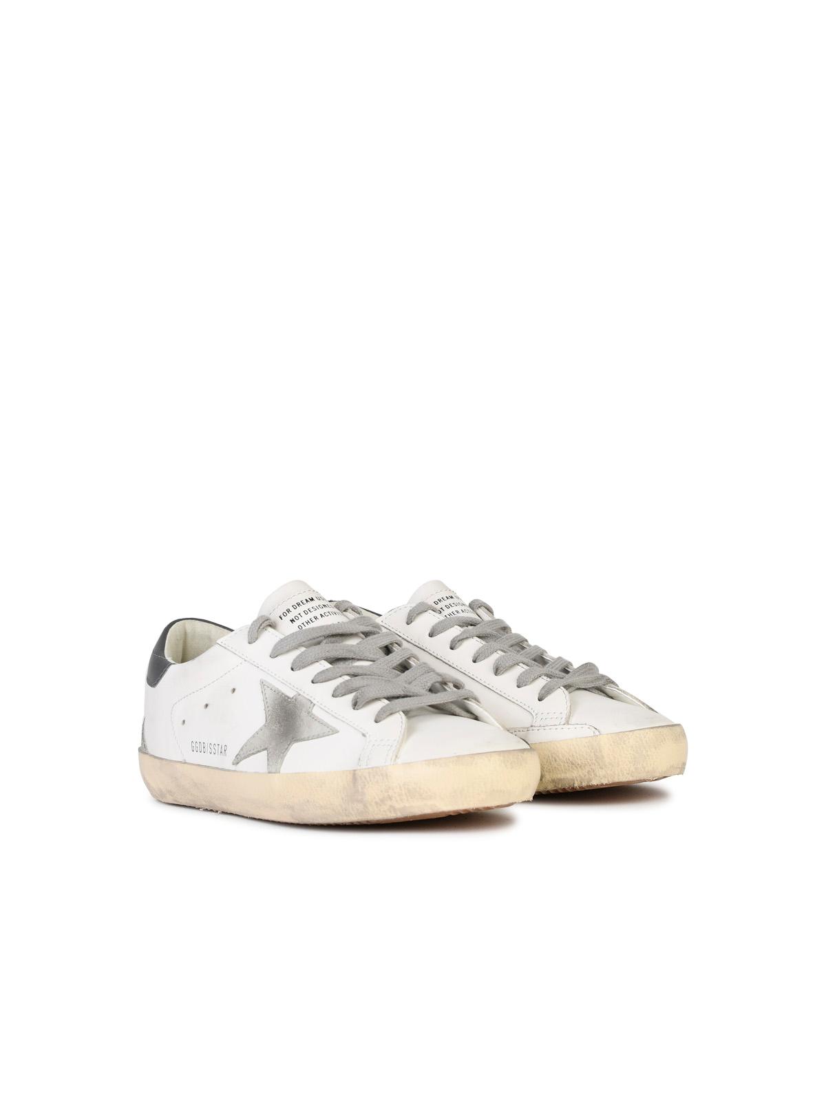 Golden Goose White Leather Sneakers Men GOLDEN GOOSE