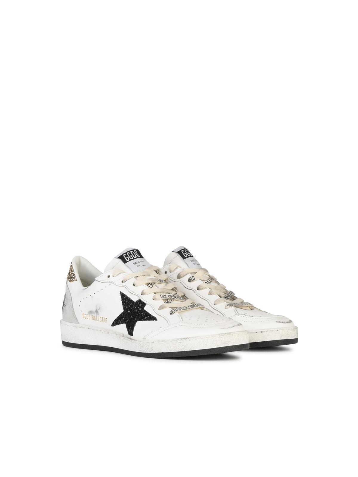 Golden Goose 'Ball Star' White Leather Sneakers Women GOLDEN GOOSE