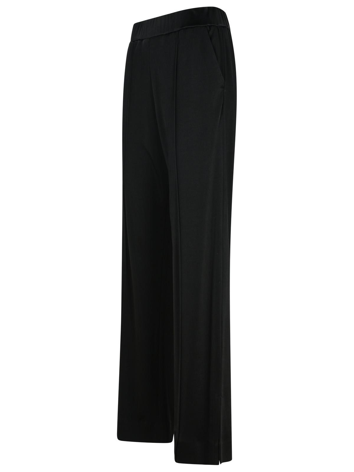 Jil Sander Black Viscose Trousers Women JIL SANDER