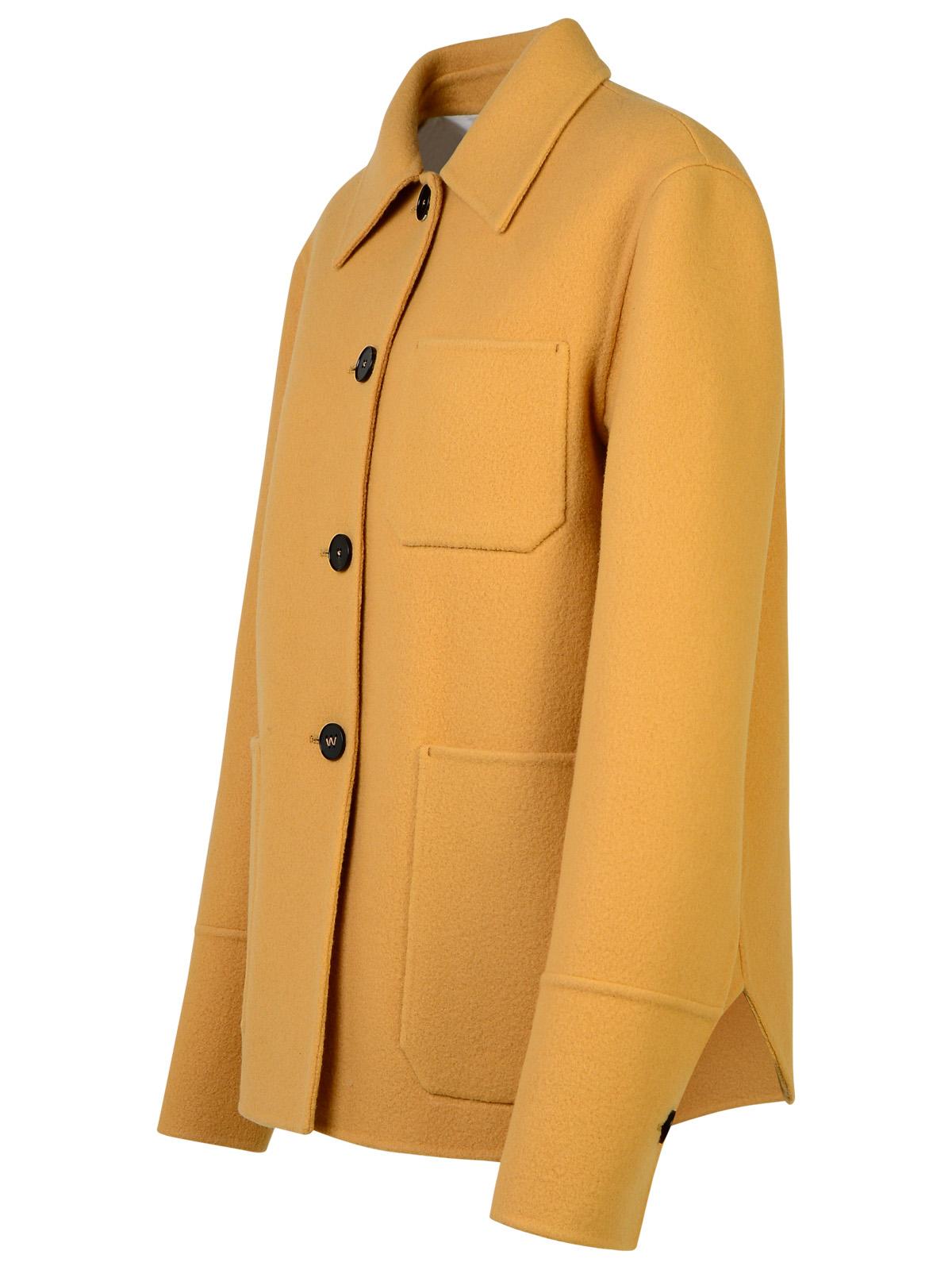Jil Sander Beige Virgin Wool Jacket Women JIL SANDER