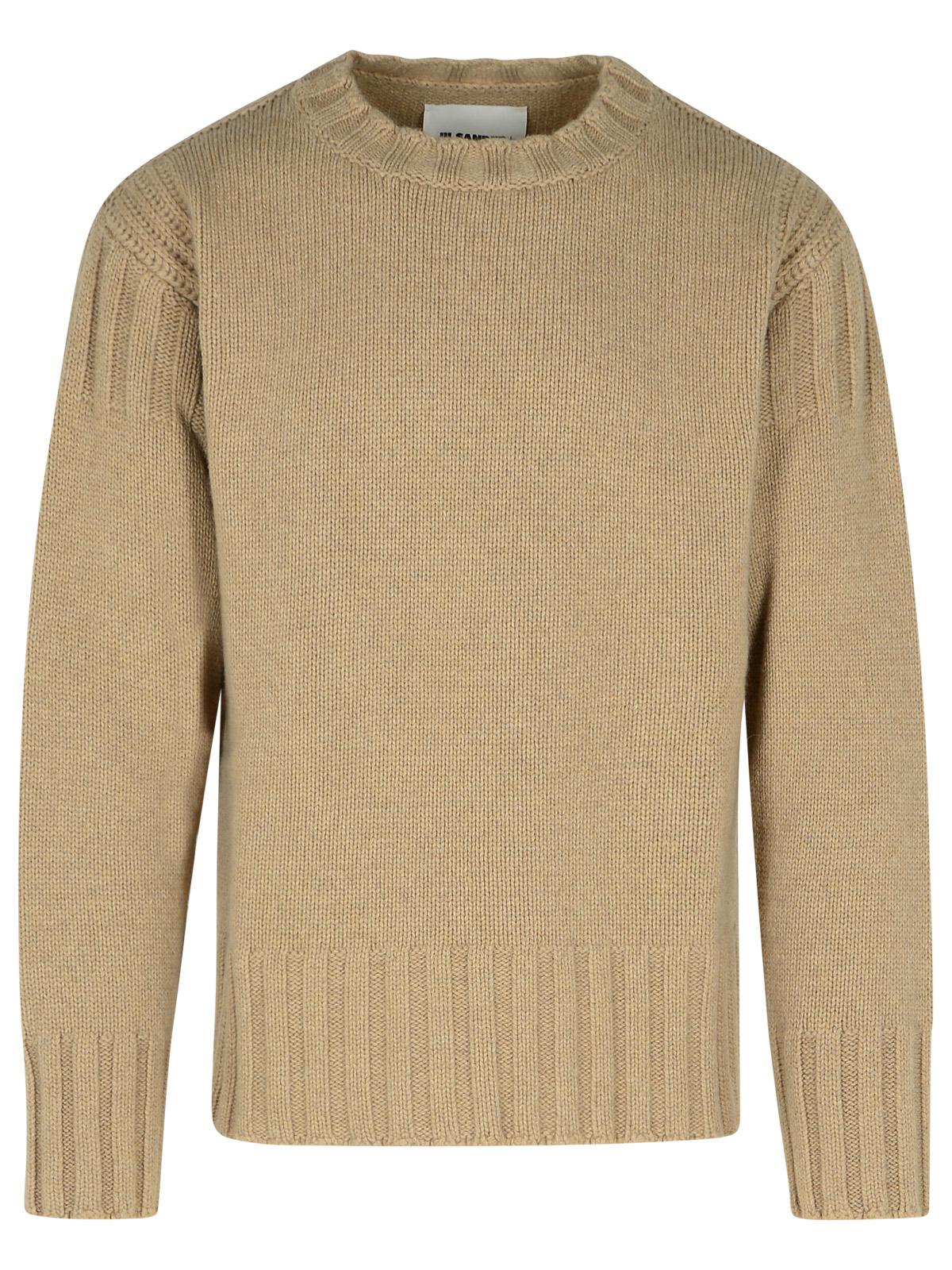 Jil Sander Beige Cashmere Sweater Men JIL SANDER