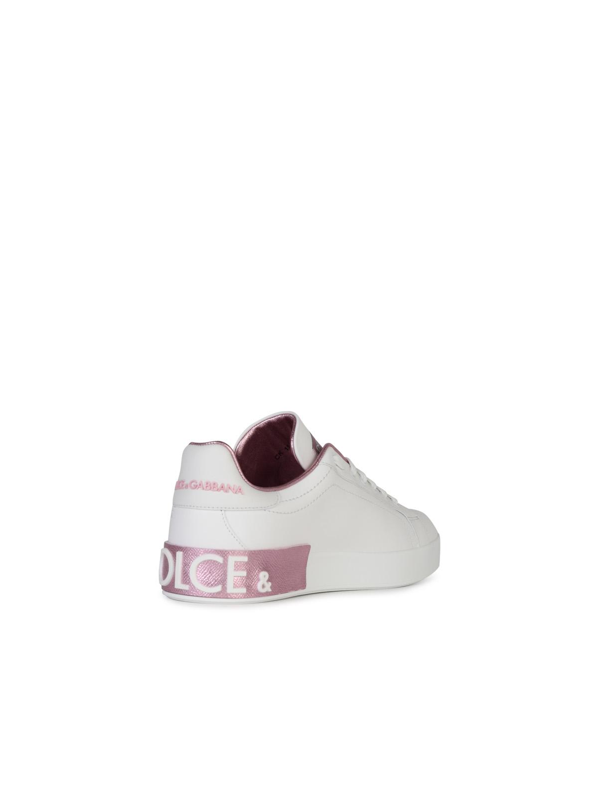 Dolce & Gabbana Portofino Leather Sneakers Women DOLCE & GABBANA