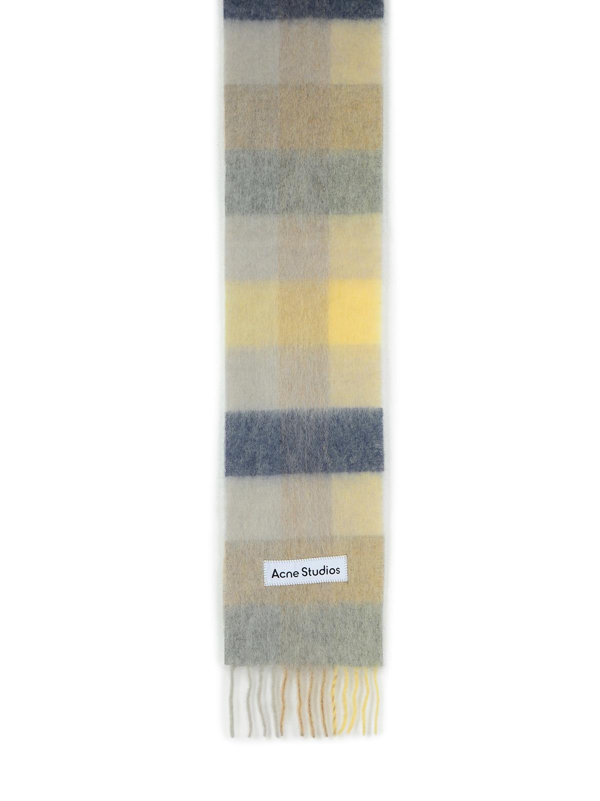 Acne Studios Beige Alpaca Blend Scarf Women ACNE STUDIOS
