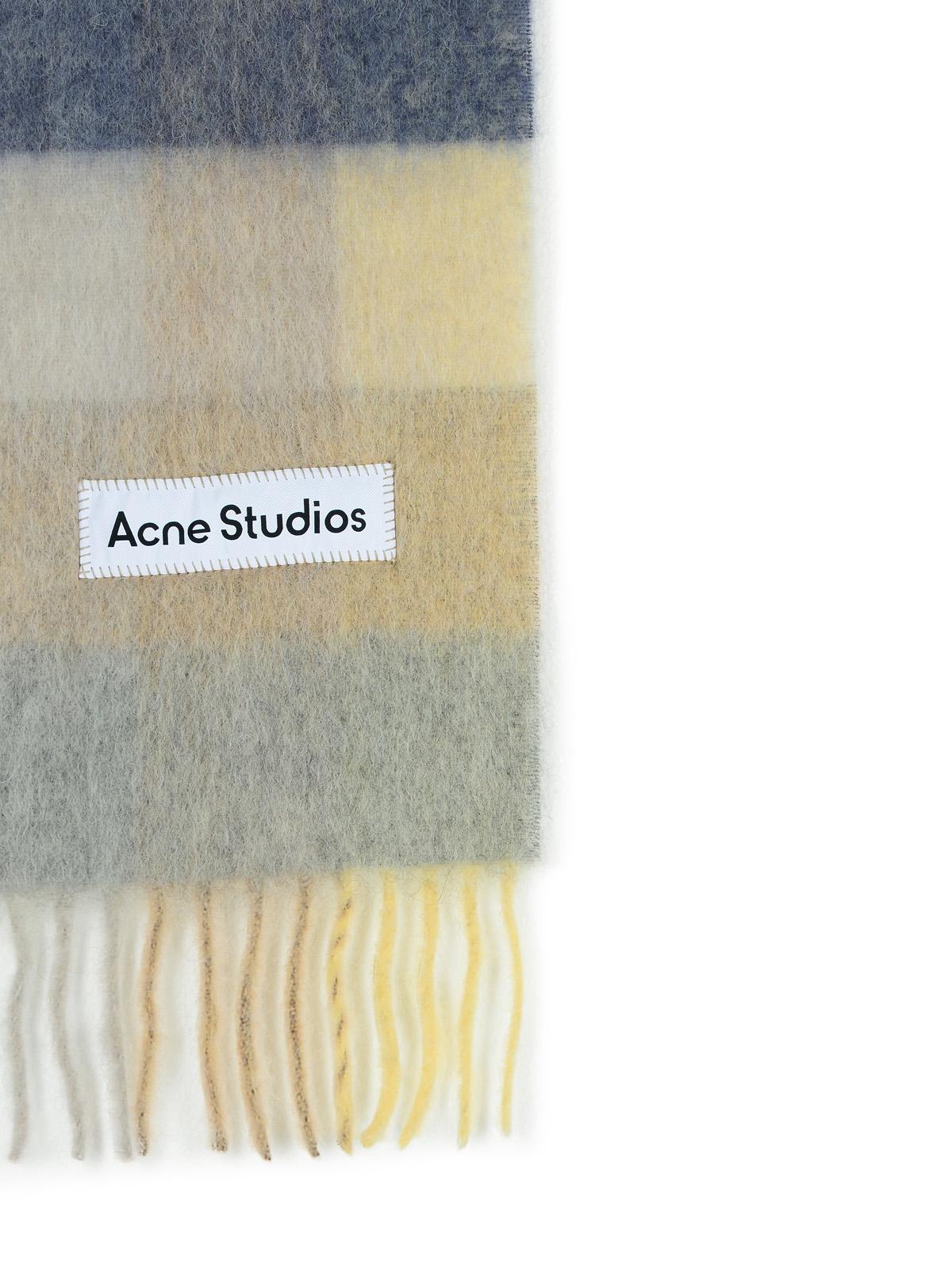 Acne Studios Beige Alpaca Blend Scarf Women ACNE STUDIOS
