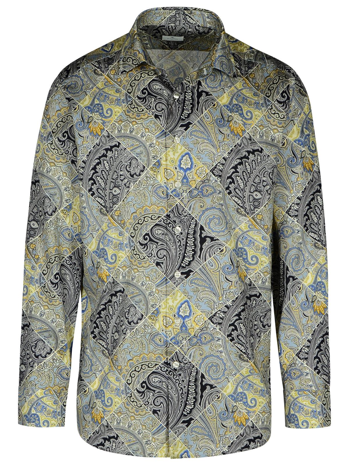 Etro 'Roma' Multicolor Cotton Shirt Men ETRO