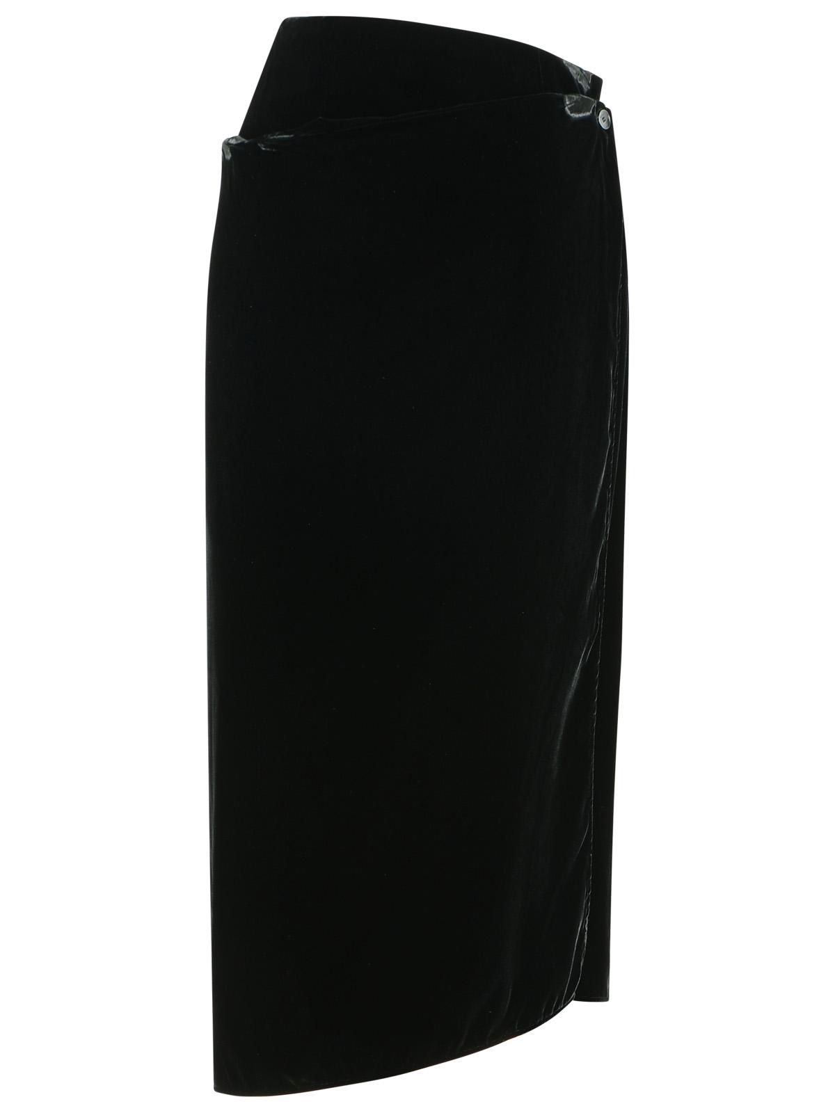 Etro Black Viscose Blend Skirt Women ETRO