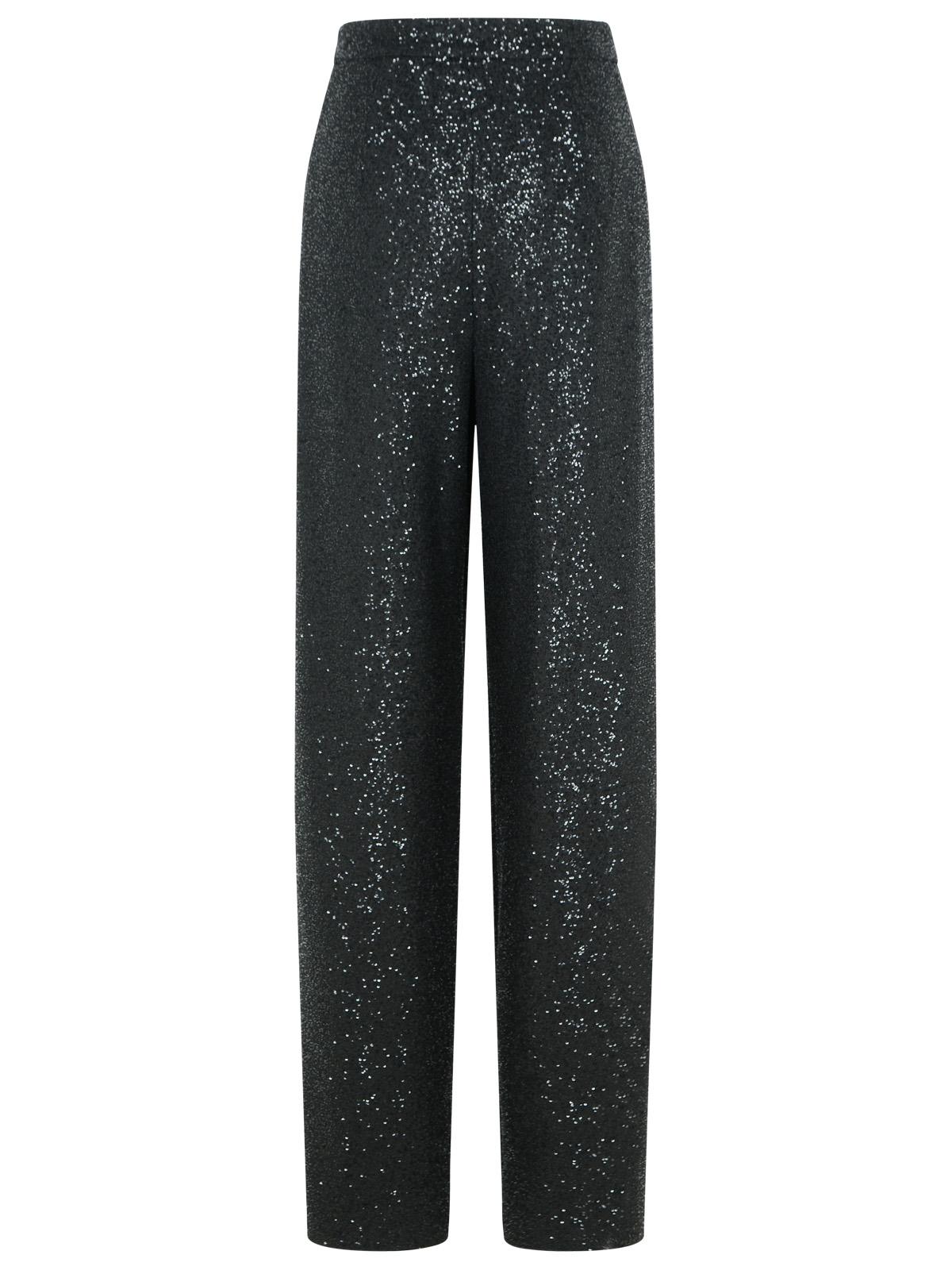 Max Mara 'Navigli' Black Viscose Blend Pants Women MAX MARA