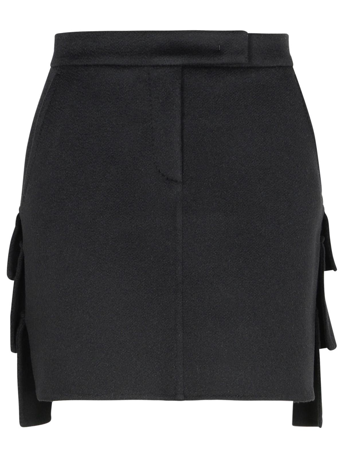 Max Mara 'Caro' Black Camel Miniskirt Women MAX MARA