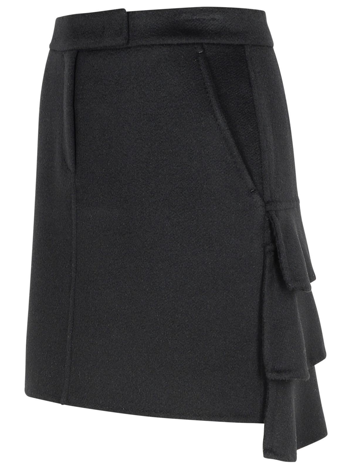 Max Mara 'Caro' Black Camel Miniskirt Women MAX MARA