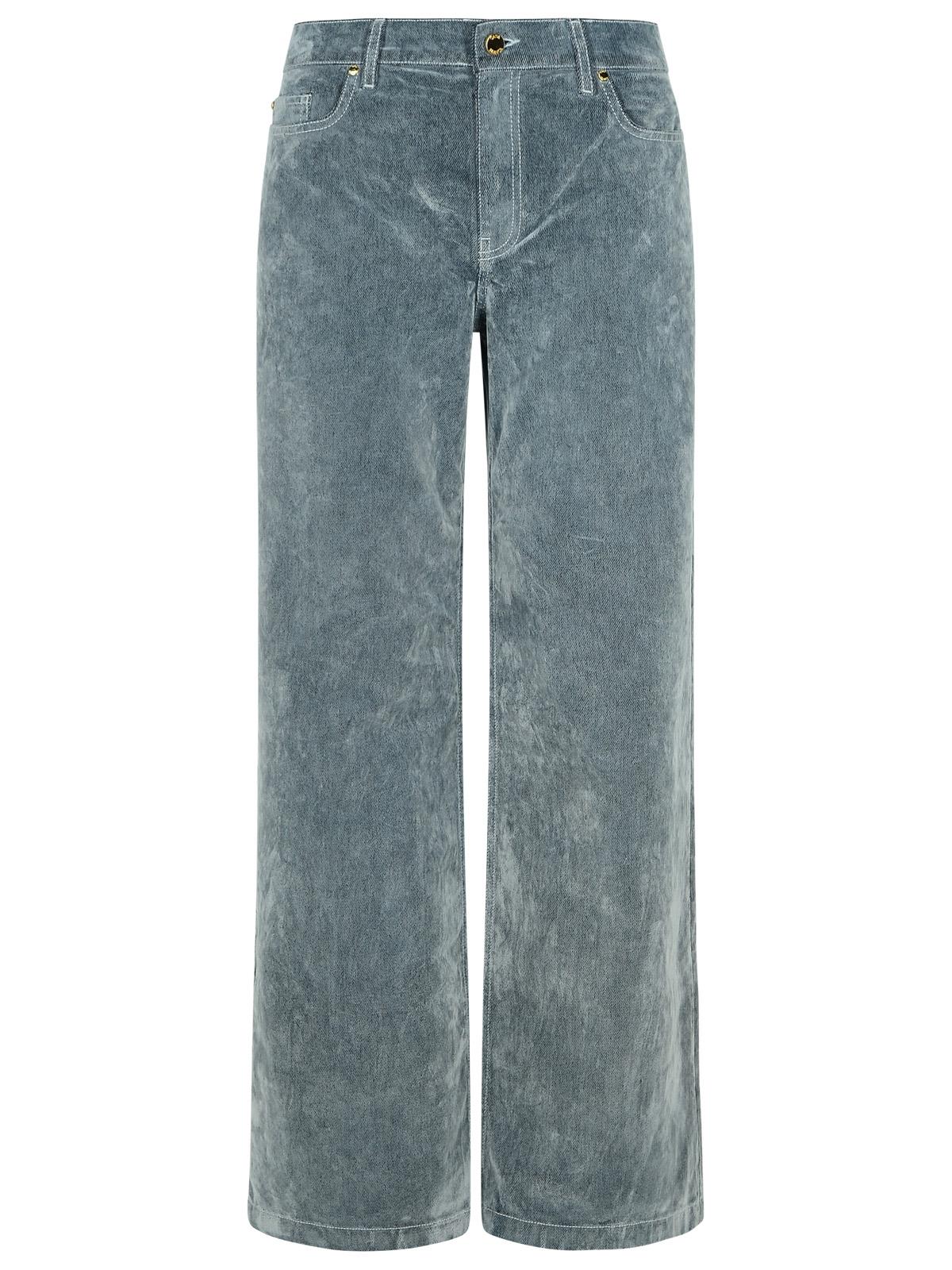 Casablanca Light Blue Cotton Blend Jeans Women CASABLANCA