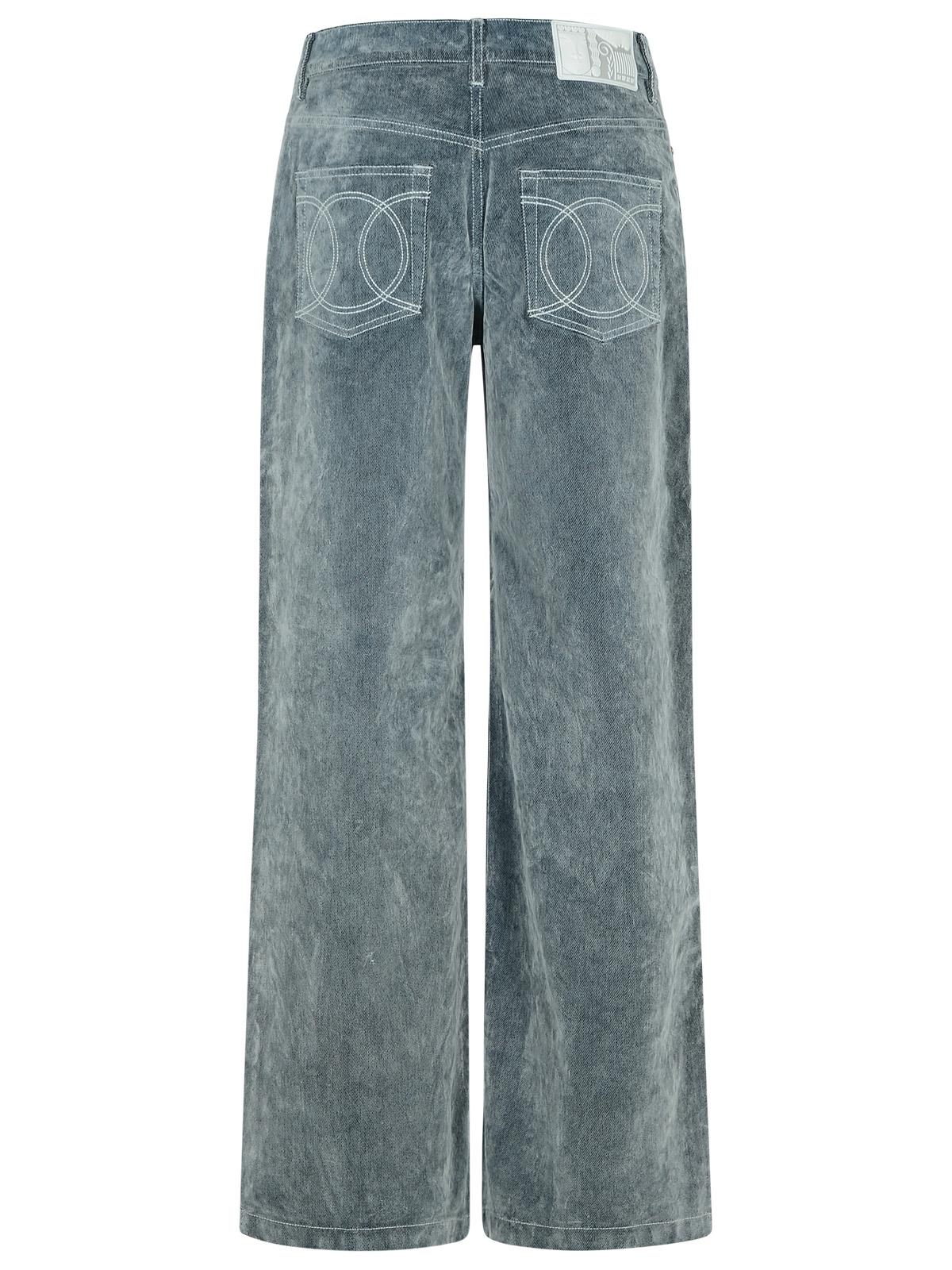 Casablanca Light Blue Cotton Blend Jeans Women CASABLANCA