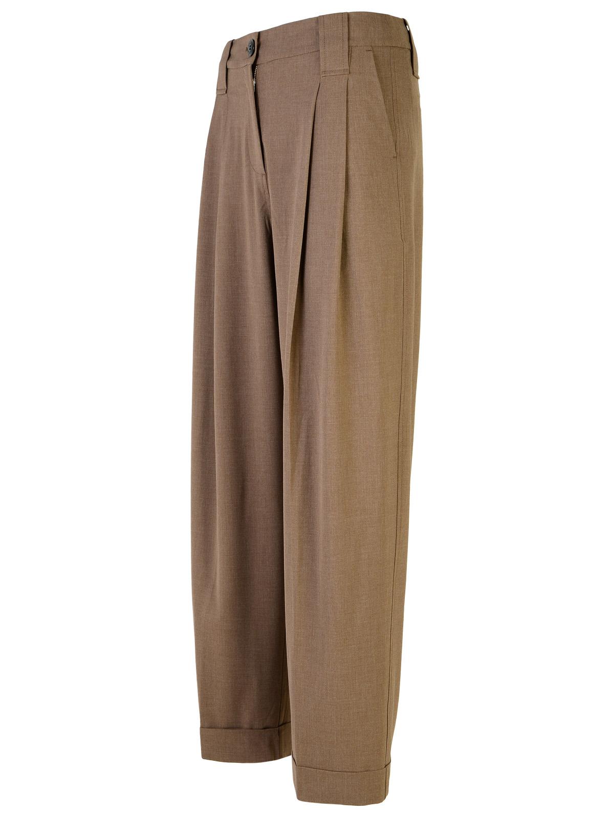 Ganni Shiitake Viscose Blend Pants Women GANNI