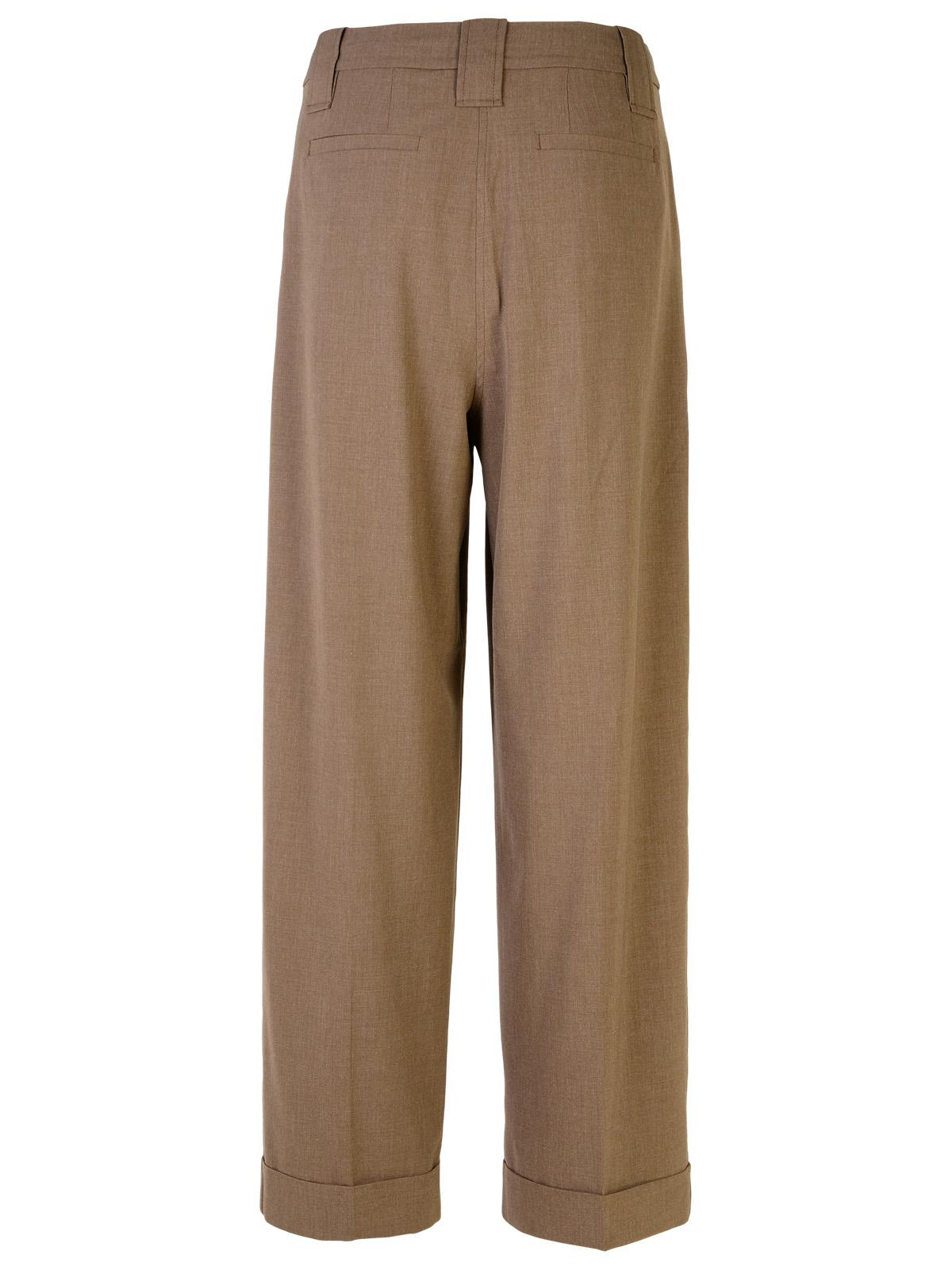 Ganni Shiitake Viscose Blend Pants Women GANNI