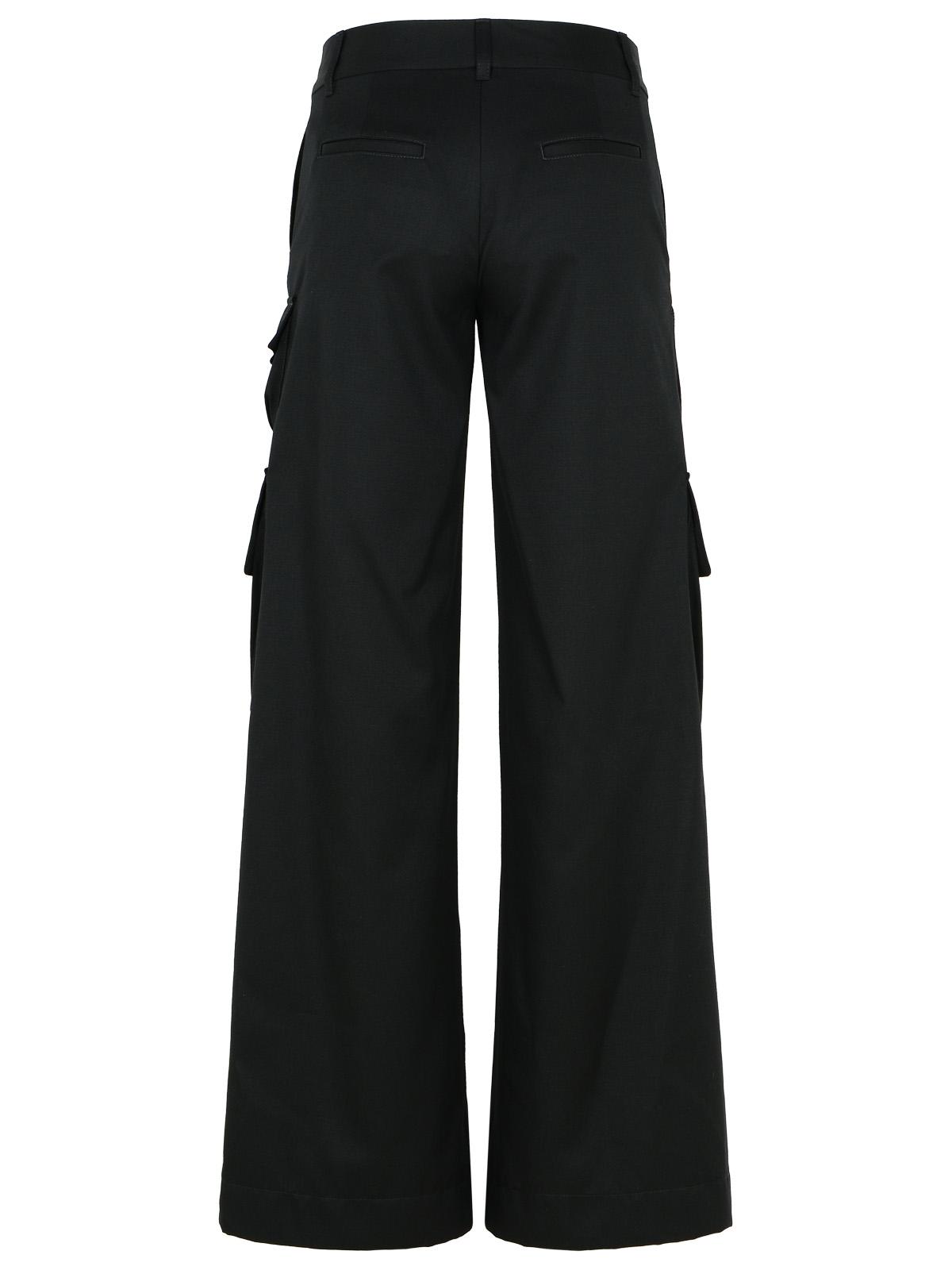 Off-White 'Toy Box' Black Virgin Wool Pants Women OFF-WHITE