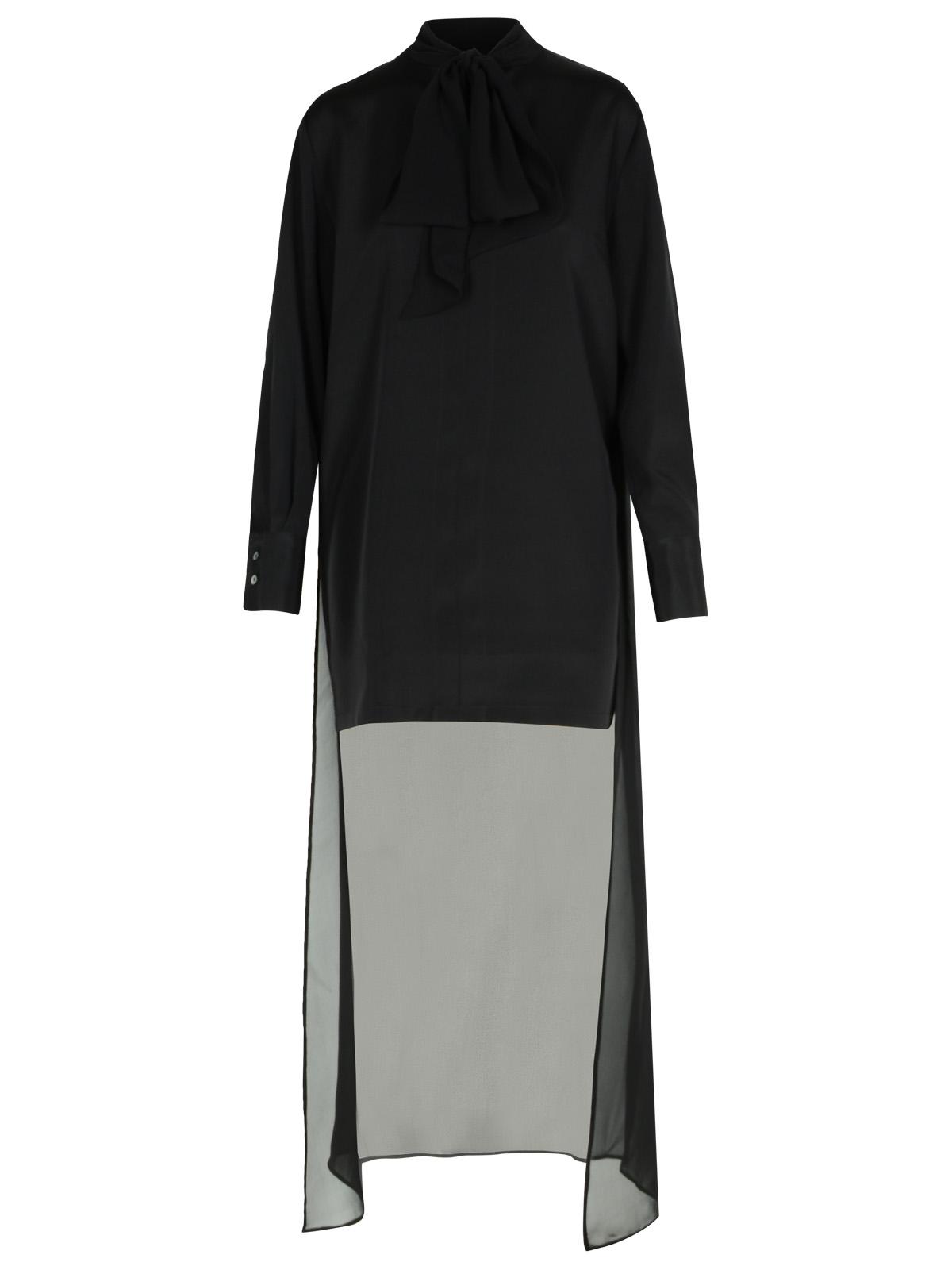 P.A.R.O.S.H. 'Soiree' Black Silk Dress Women P.A.R.O.S.H.