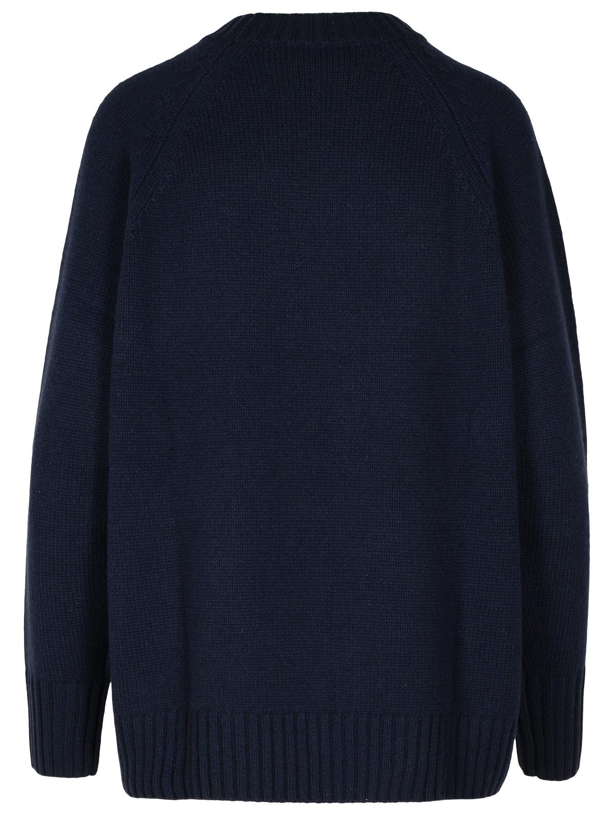 P.A.R.O.S.H. 'Wood' Blue Cashmere Sweater Women P.A.R.O.S.H.