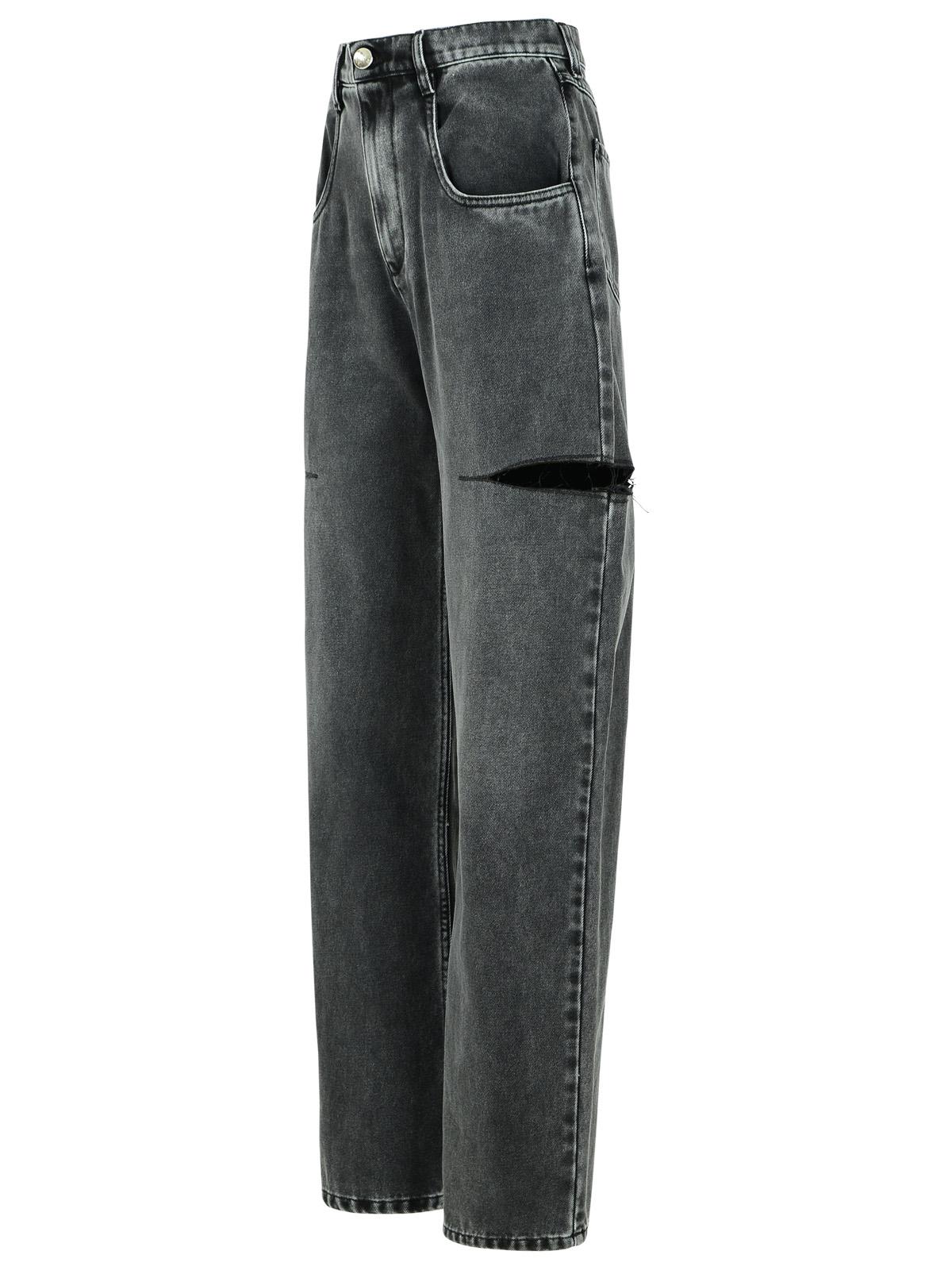 Maison Margiela Black Denim Jeans Women MAISON MARGIELA