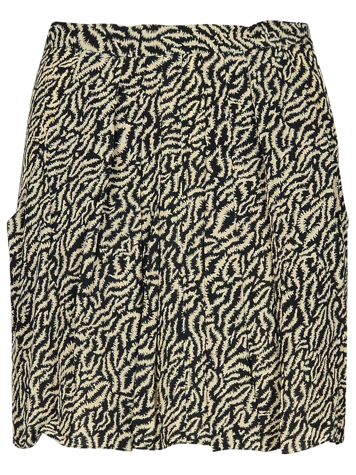 Isabel Marant Etoile 'Violaine' Two-Tone Viscose Miniskirt Women ISABEL MARANT ETOILE