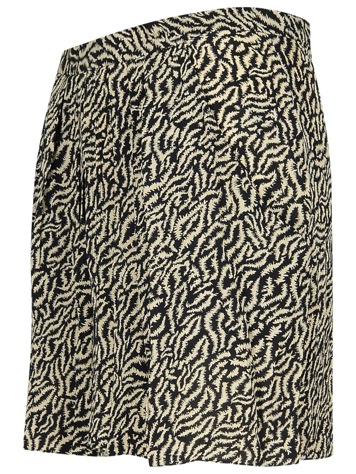 Isabel Marant Etoile 'Violaine' Two-Tone Viscose Miniskirt Women ISABEL MARANT ETOILE