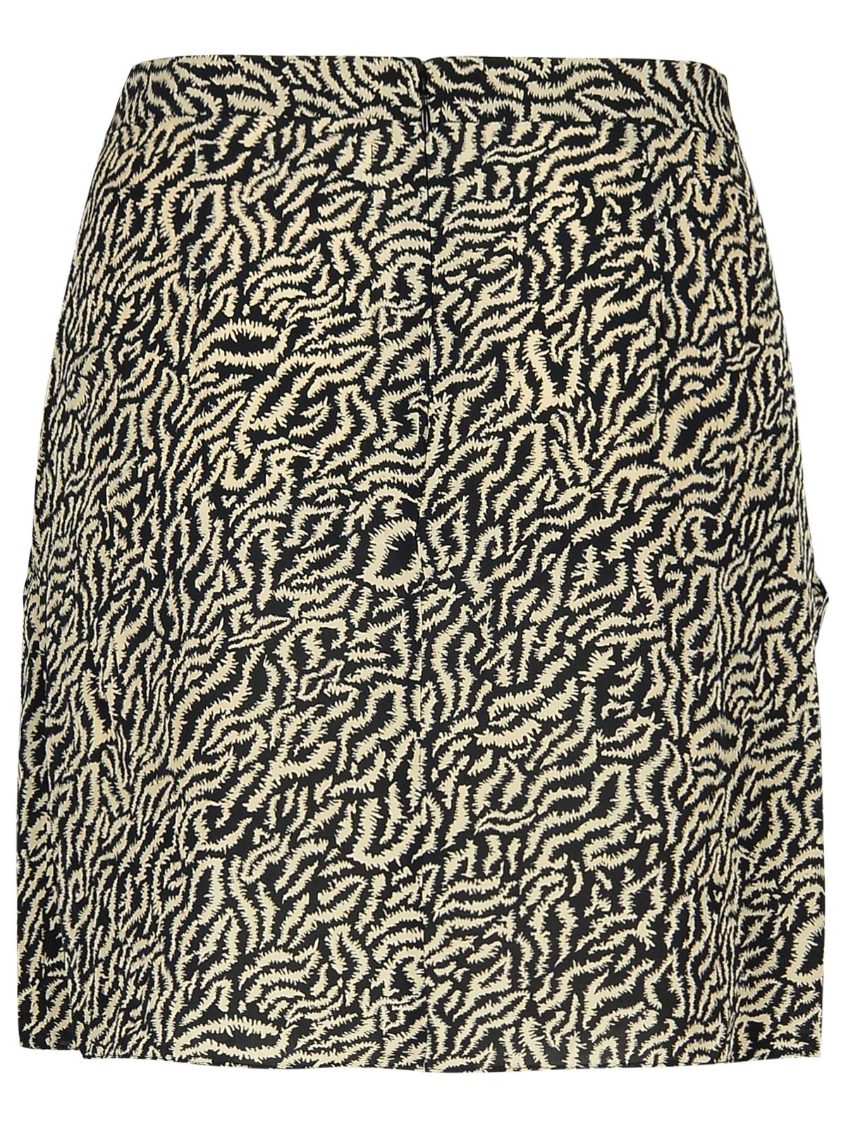 Isabel Marant Etoile 'Violaine' Two-Tone Viscose Miniskirt Women ISABEL MARANT ETOILE